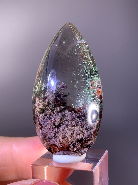 High-Quality Four Season Garden in Citrine Quartz Polished Teardrop from Brazil