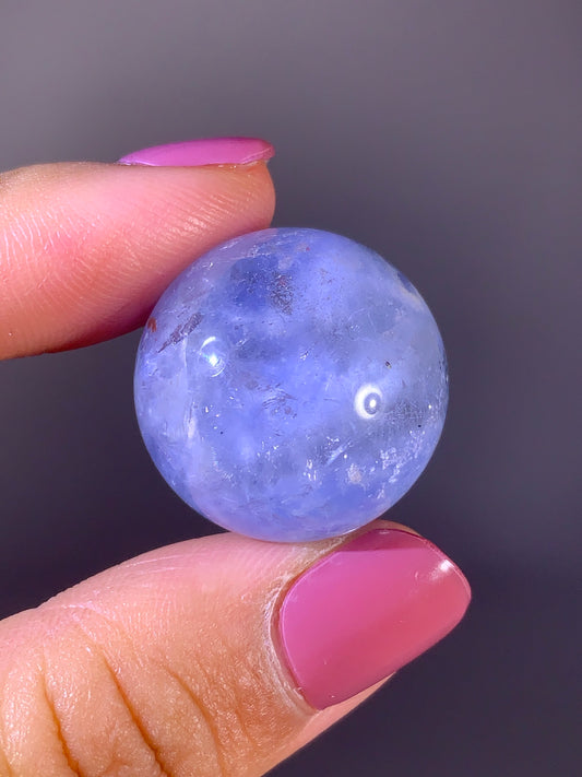 Rare Collector's Piece Dumortierite Sphere | Brazil