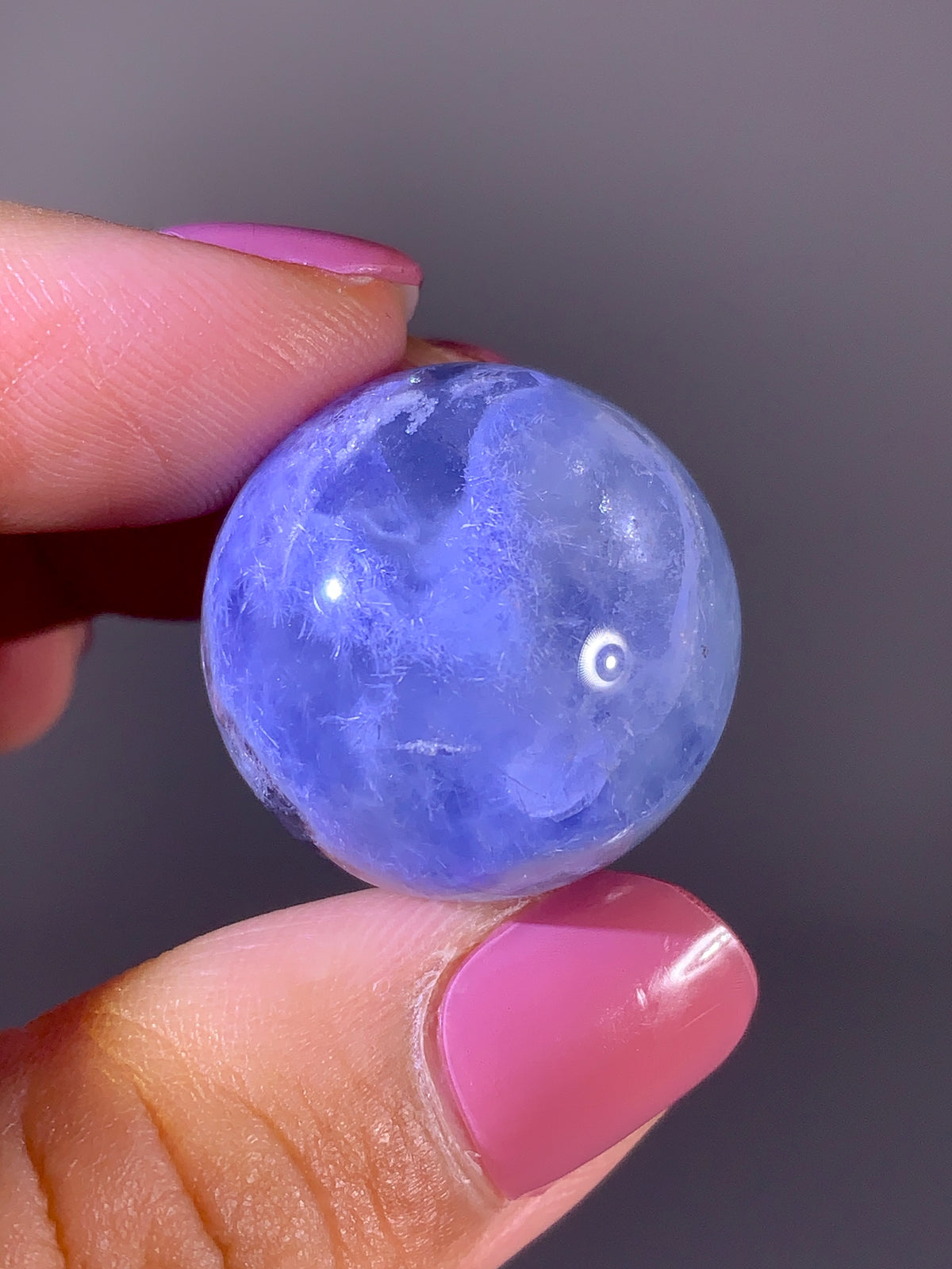 Rare Collector's Piece Dumortierite Sphere | Brazil