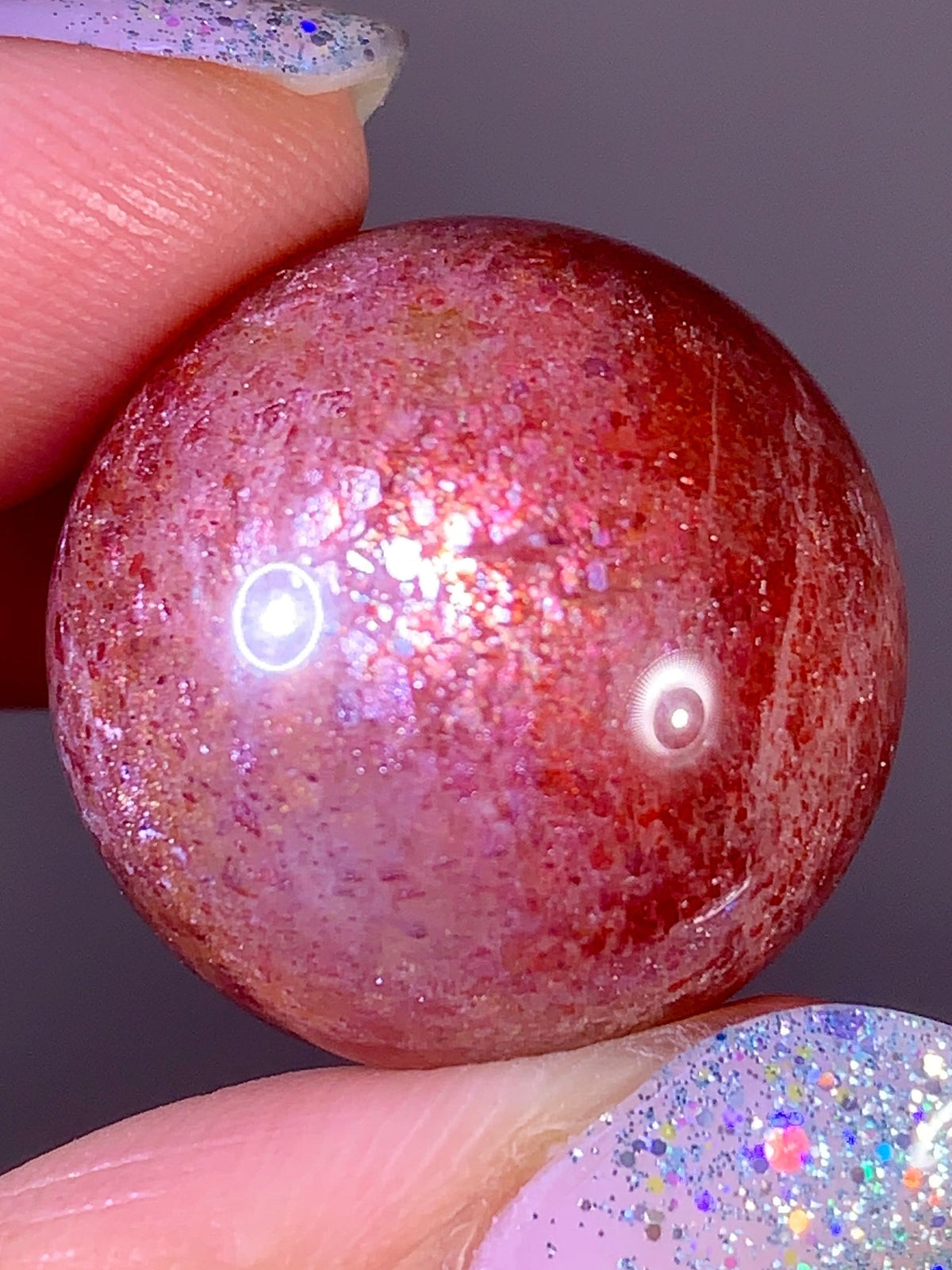 High-Quality Natural Sunstone Sphere | Tanzania