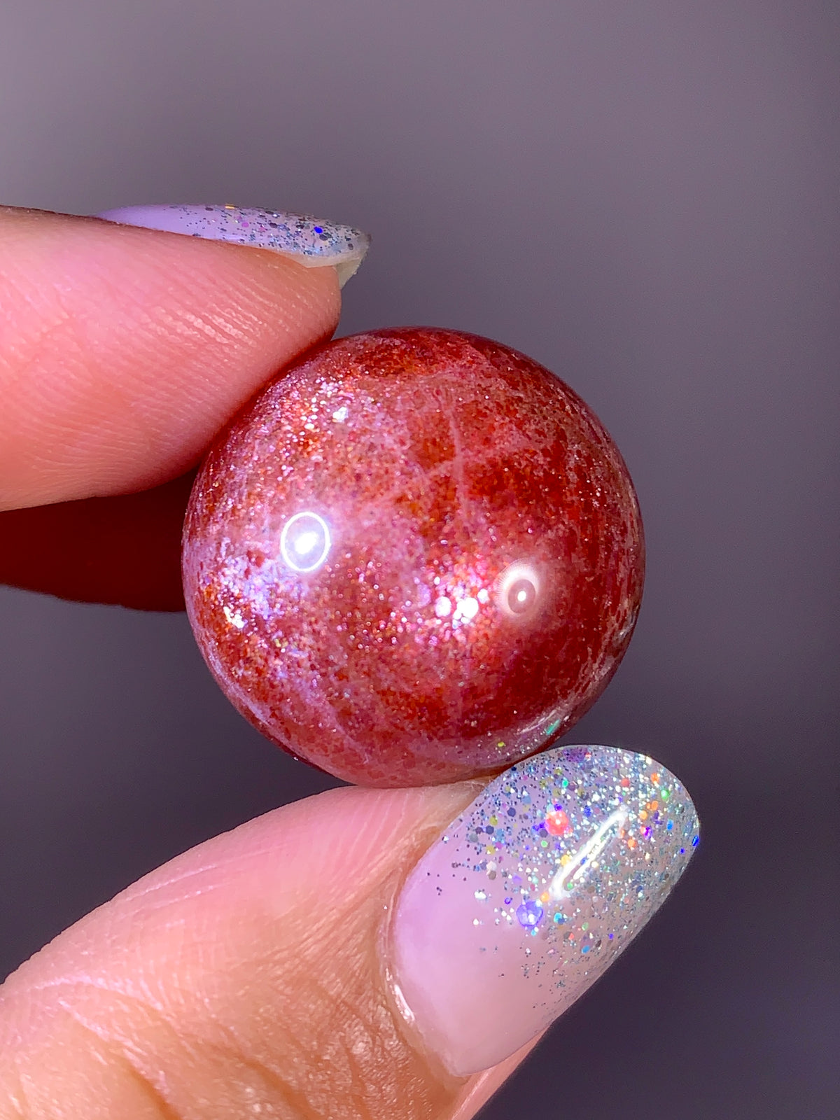 High-Quality Natural Sunstone Sphere | Tanzania