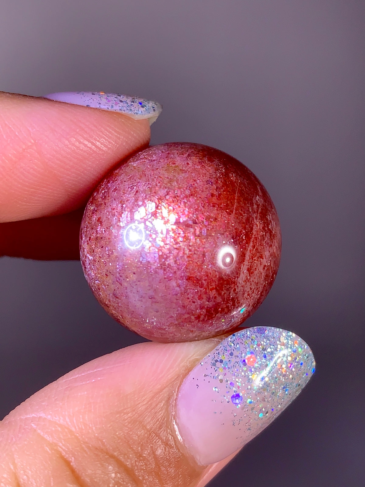 High-Quality Natural Sunstone Sphere | Tanzania