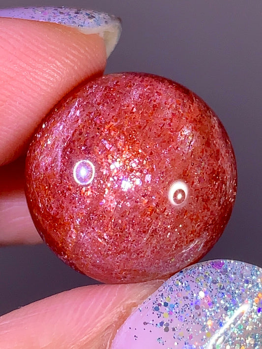 High-Quality Natural Sunstone Sphere | Tanzania
