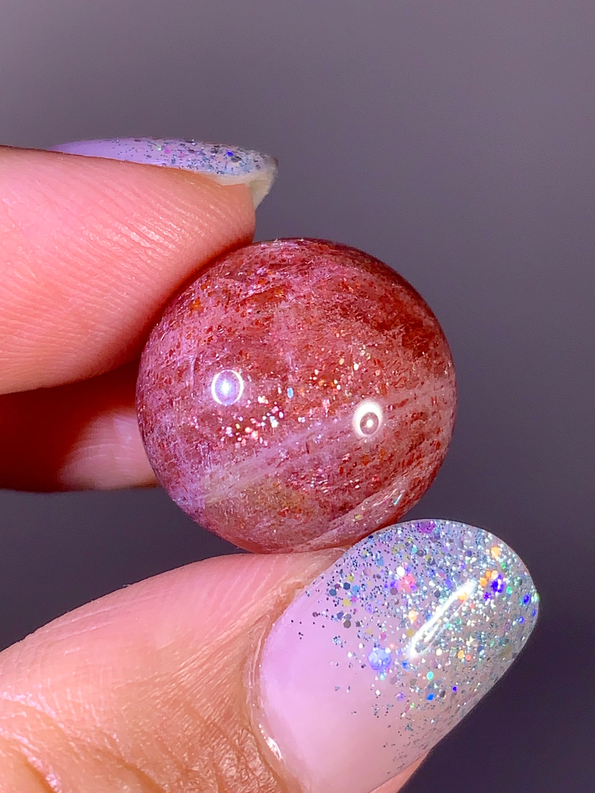 High-Quality Natural Sunstone Sphere | Tanzania