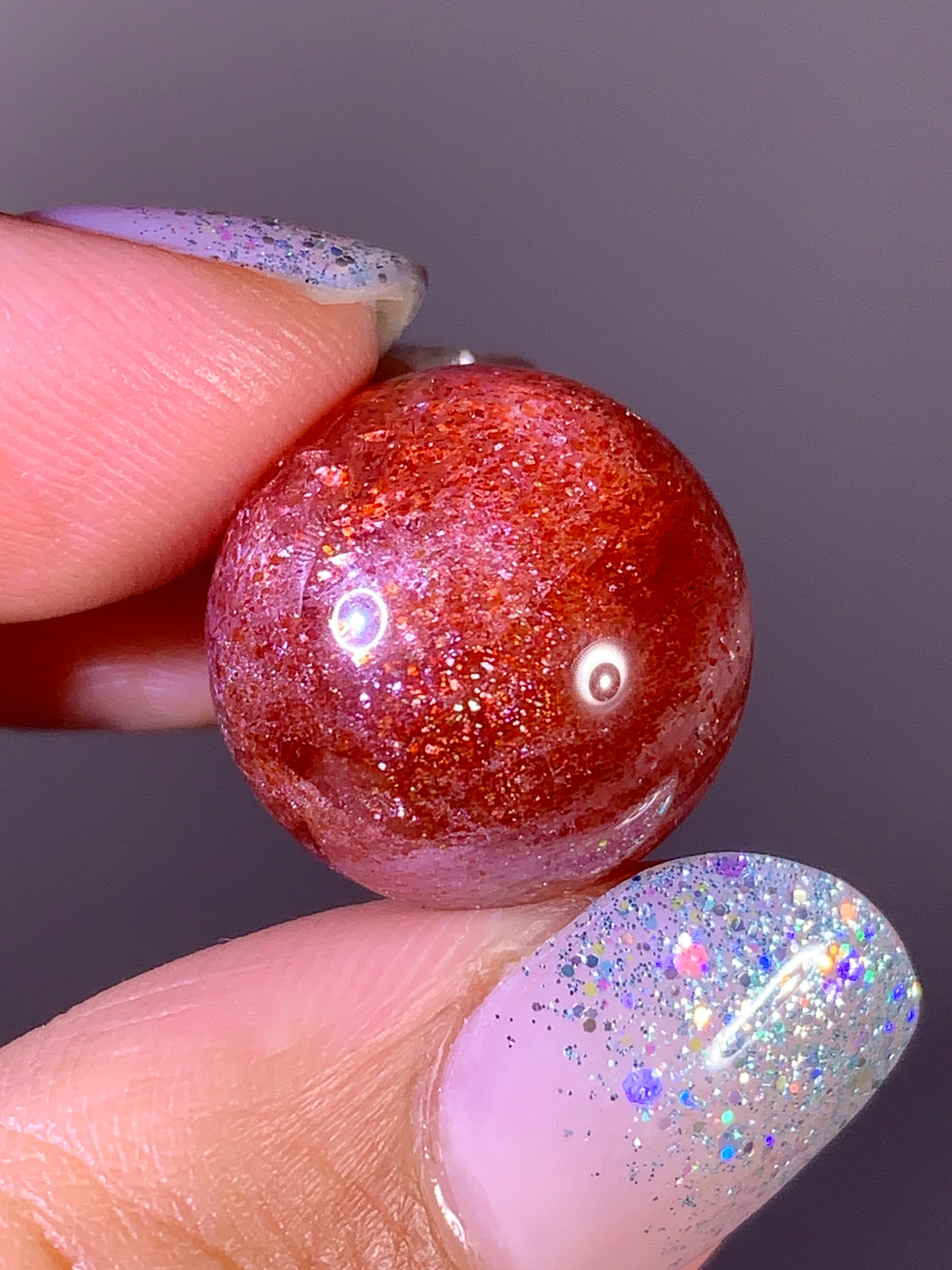High-Quality Natural Sunstone Sphere | Tanzania