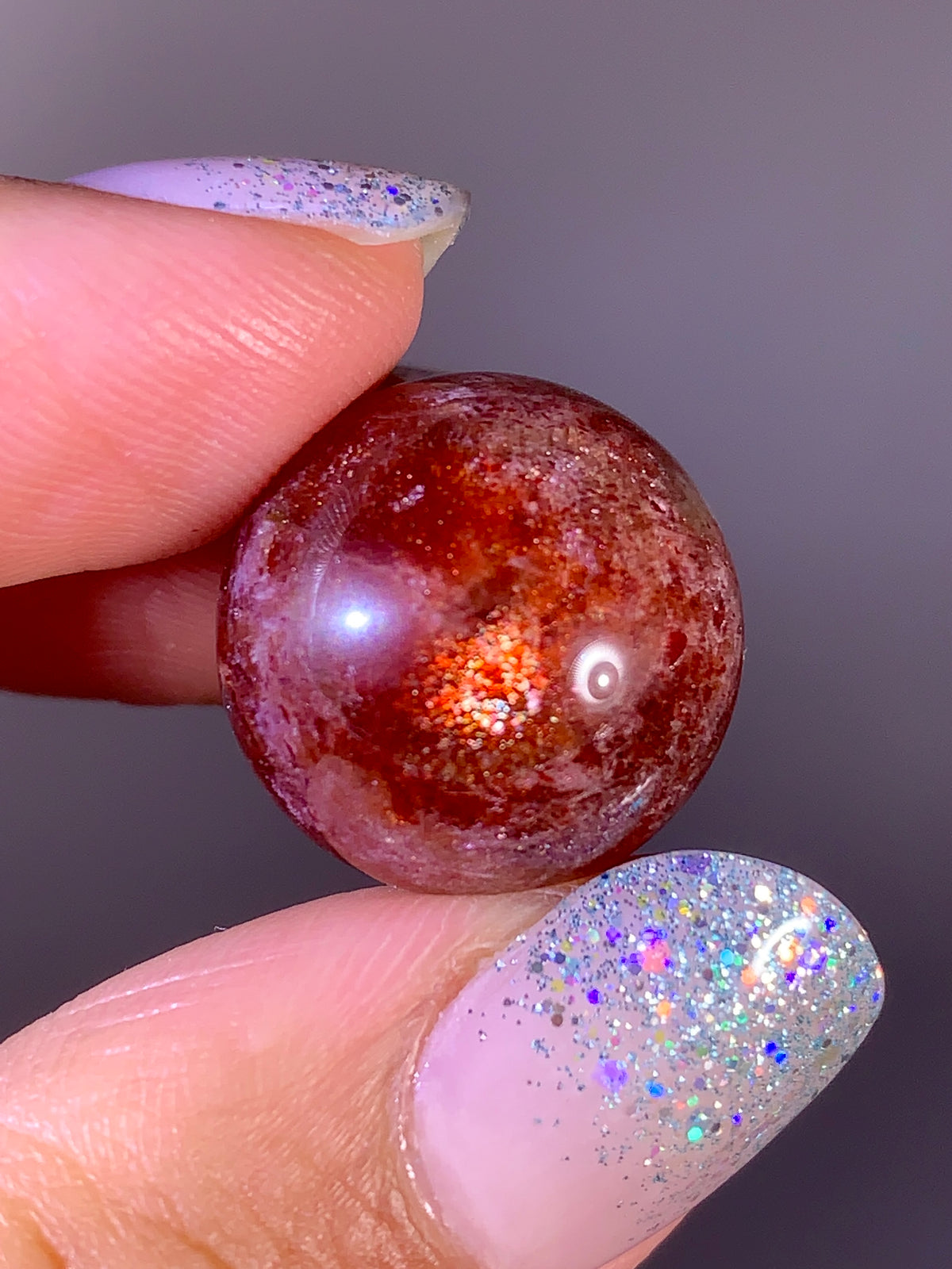 High-Quality Natural Sunstone Sphere | Tanzania