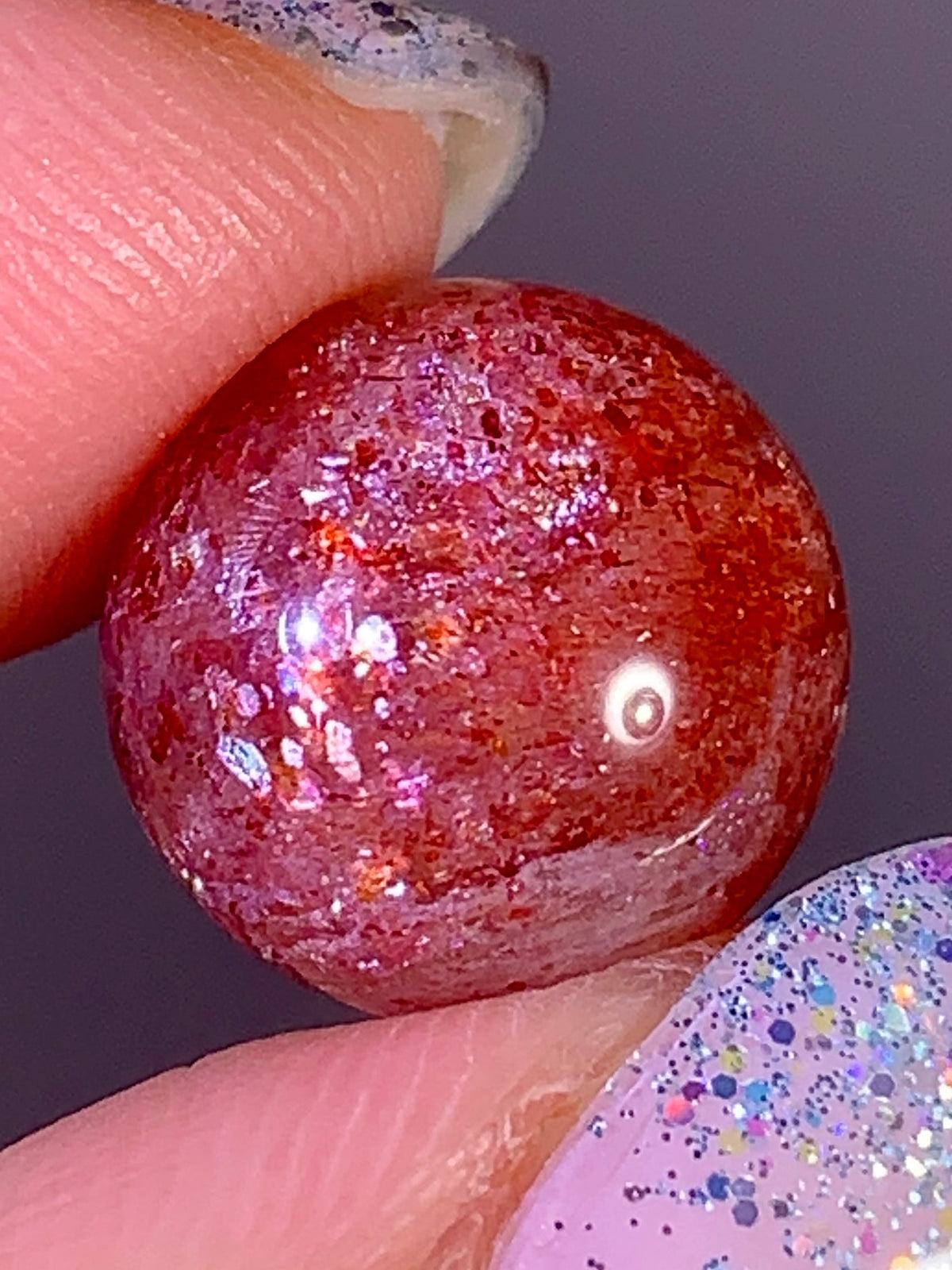 High-Quality Natural Sunstone Sphere | Tanzania