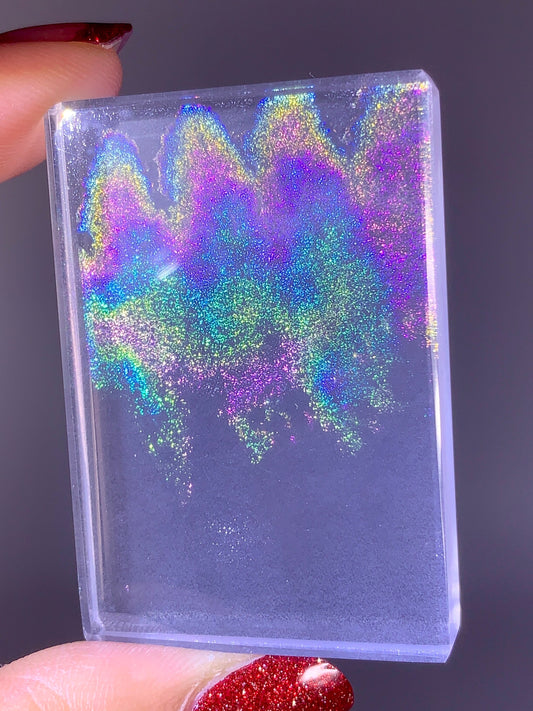 Top-Quality Rainbow Mica Inclusion Quartz Polished | Mozambique Collector Specimen