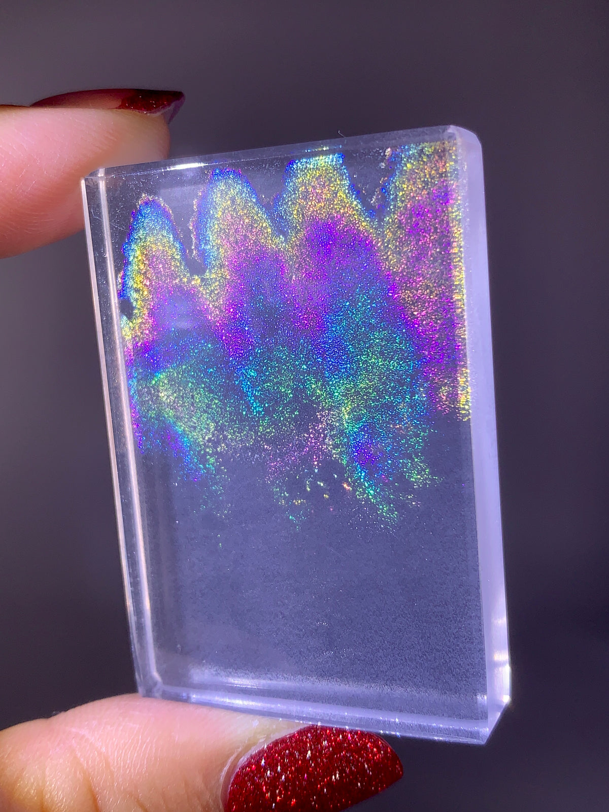 Top-Quality Rainbow Mica Inclusion Quartz Polished | Mozambique Collector Specimen
