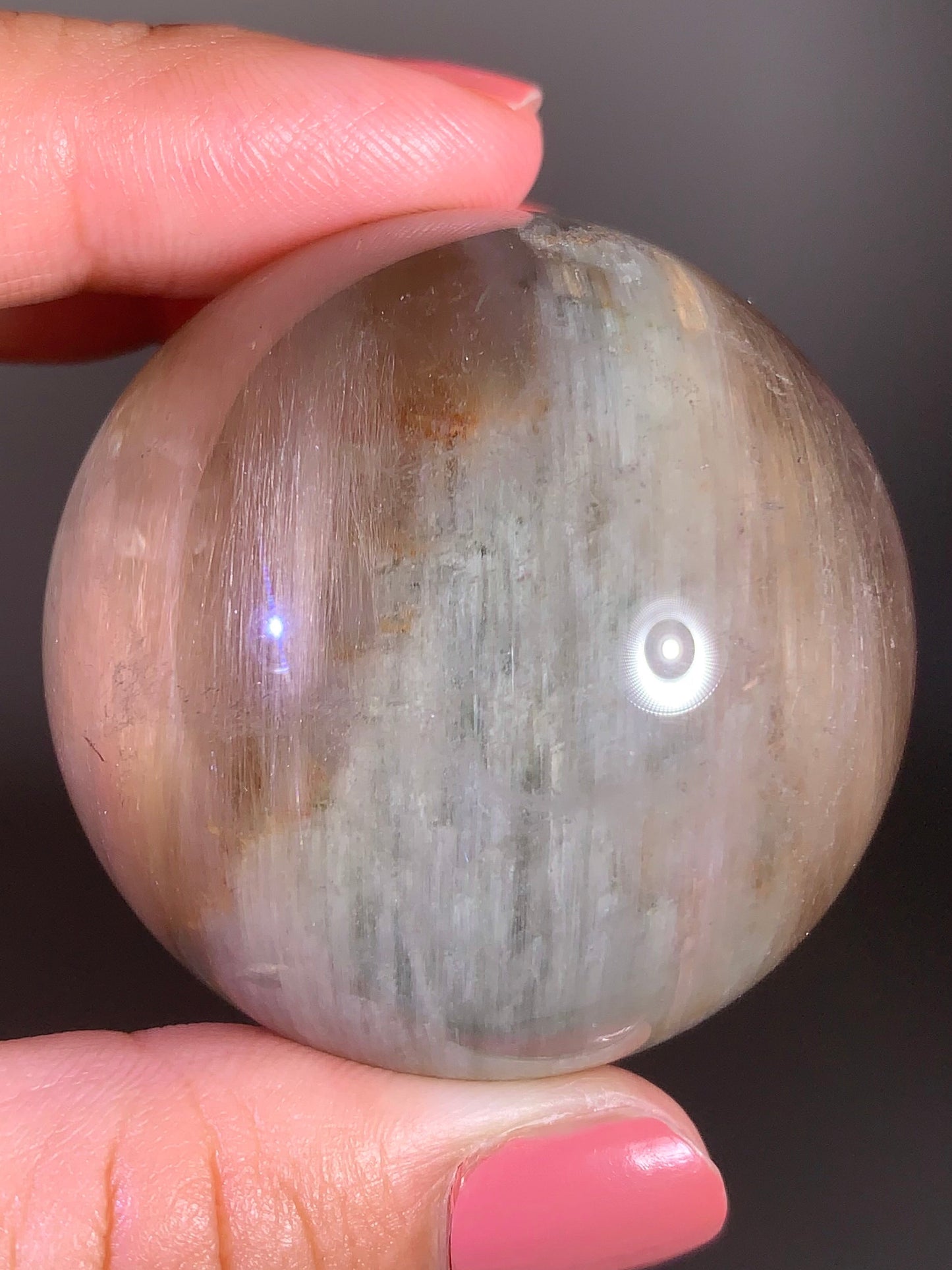 Large Pink Amphibole Garden Sphere Featuring Epidote, Tourmaline, Manifestation & Penetrator Inclusion