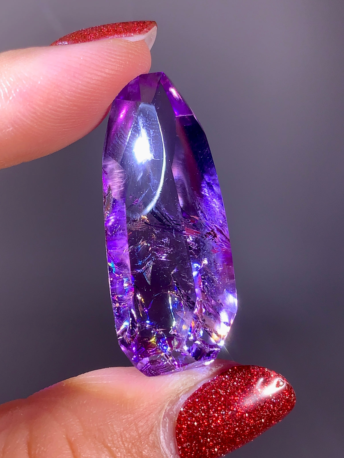 High-Quality Natural Rainbow Amethyst Freeform | Brazil