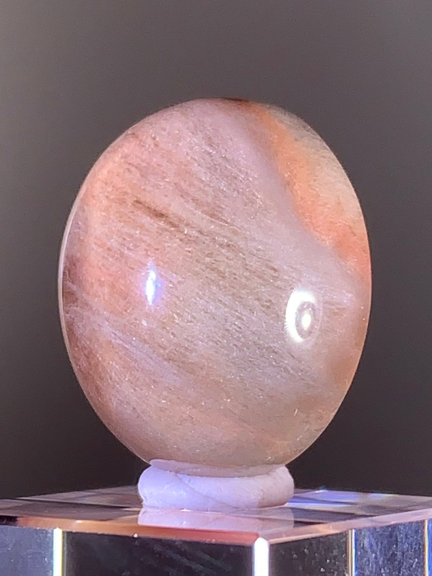 Top Quality Pink Amphibole Quartz Cabochon – Rare Collector’s Gem from Brazil
