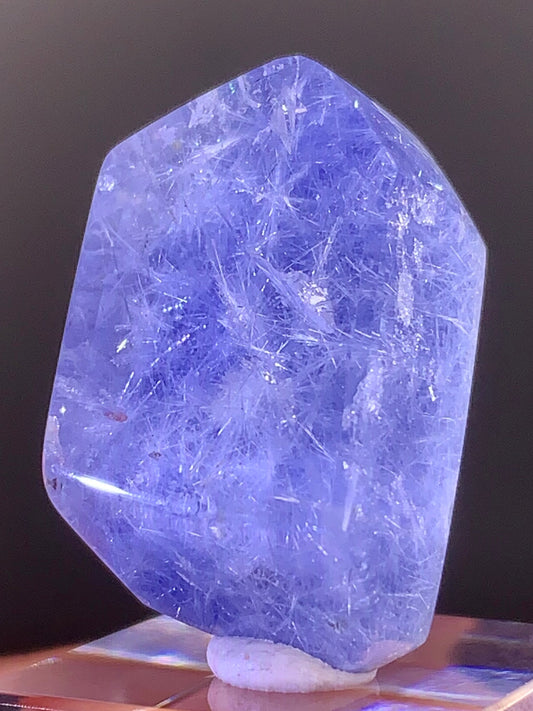 High-Quality Blue Dumortierite Polished Freeform from Brazil