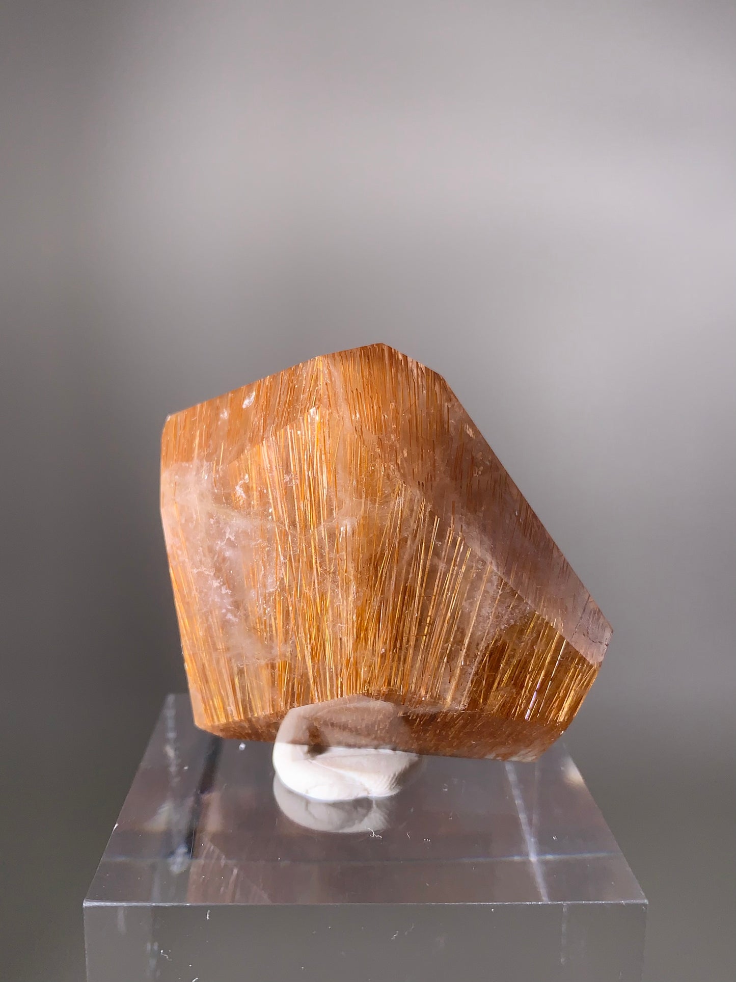 Cat's Eye Rutile Quartz Polished Freeform