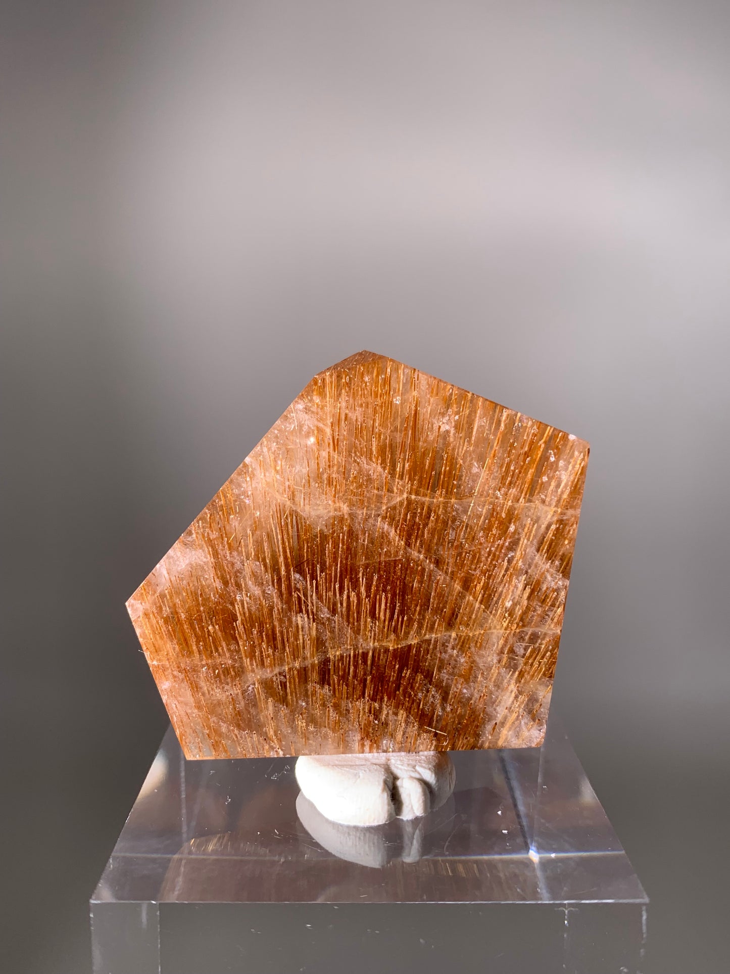 Cat's Eye Rutile Quartz Polished Freeform