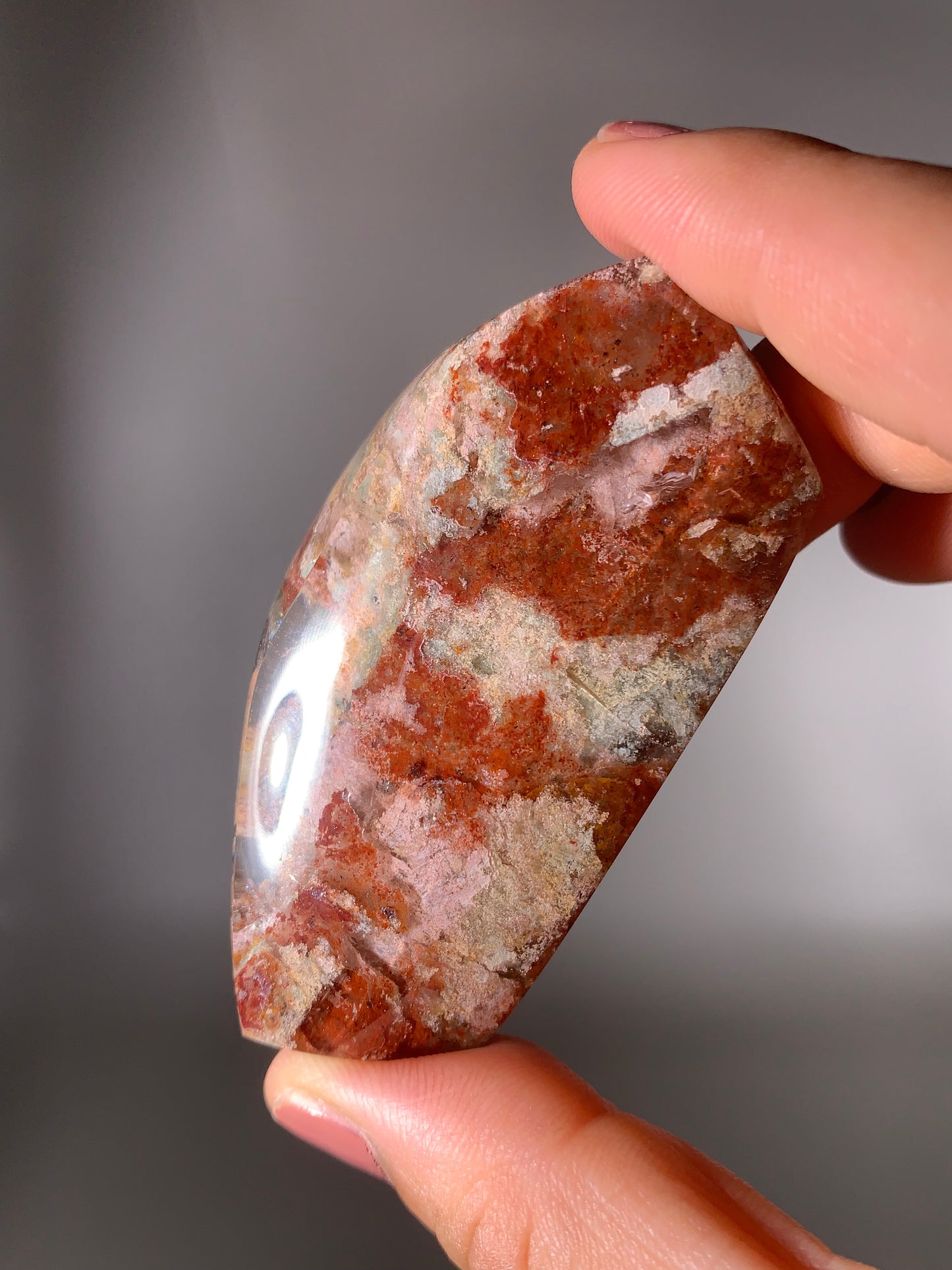 Colorful Garden Quartz Polished Freeform Brazil