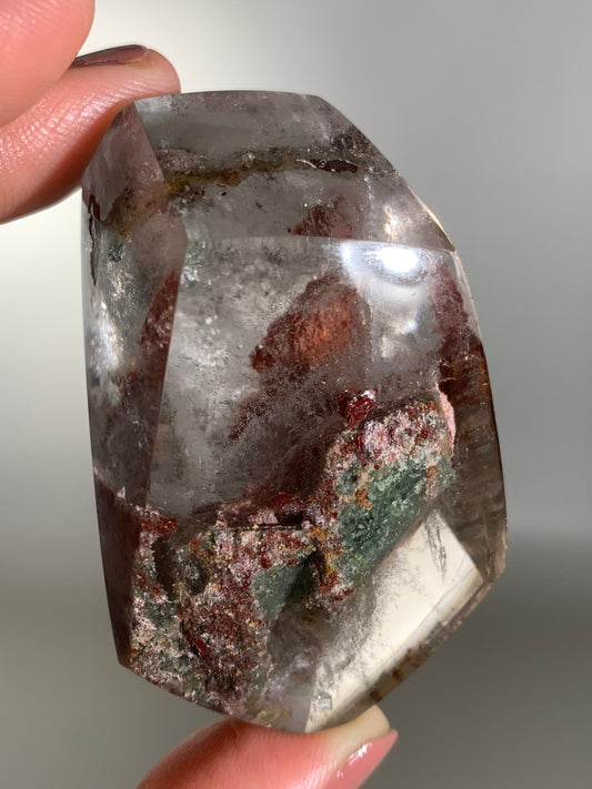 Garden Quartz Polished Freeform Brazil