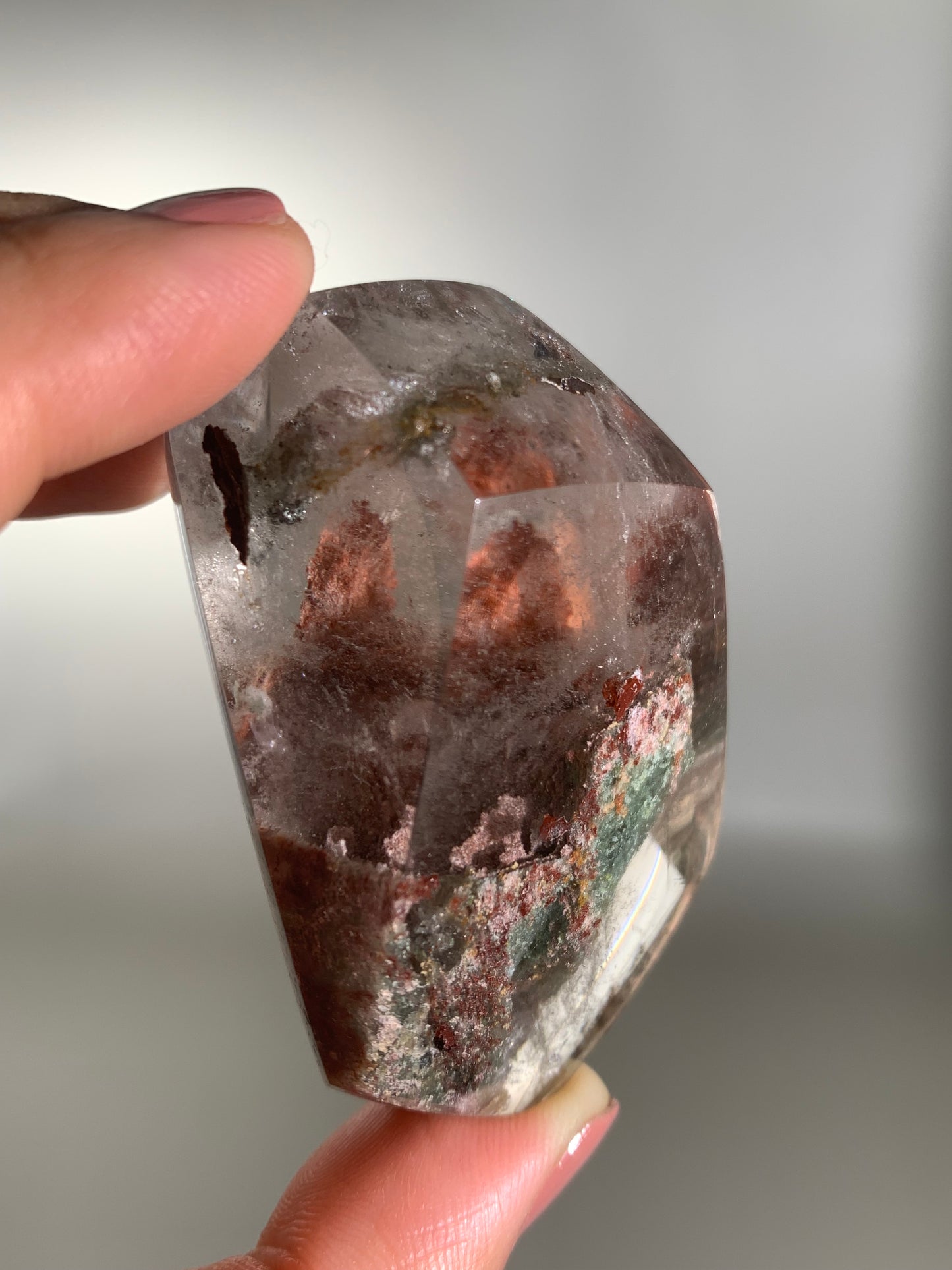 Garden Quartz Polished Freeform Brazil