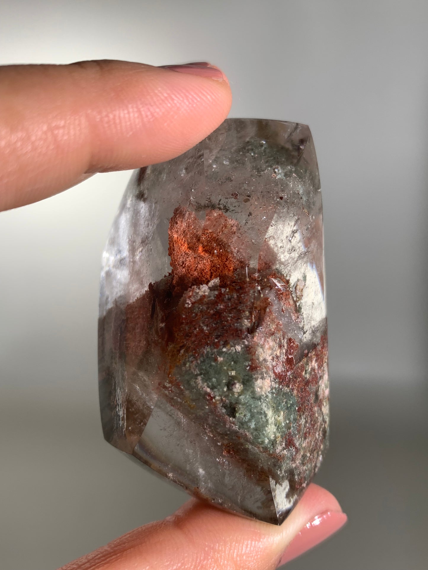 Garden Quartz Polished Freeform Brazil