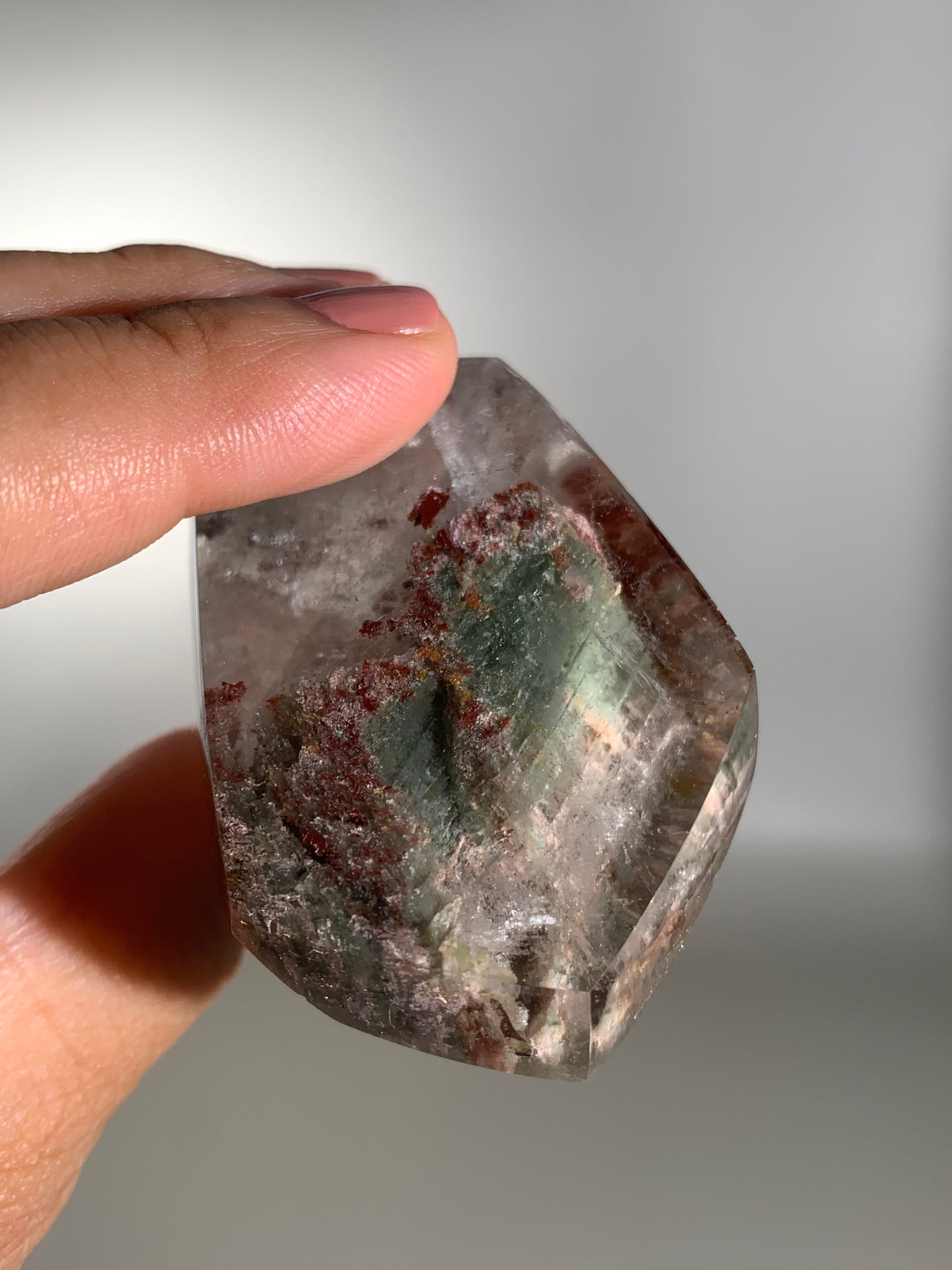 Garden Quartz Polished Freeform Brazil