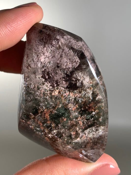 Purple Garden Quartz Polished Freeform Brazil