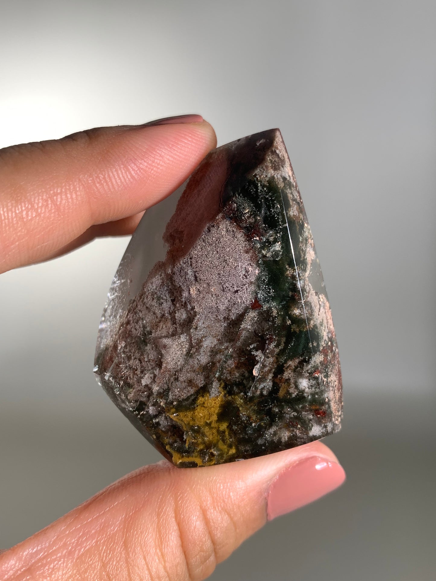 Purple Garden Quartz Polished Freeform Brazil