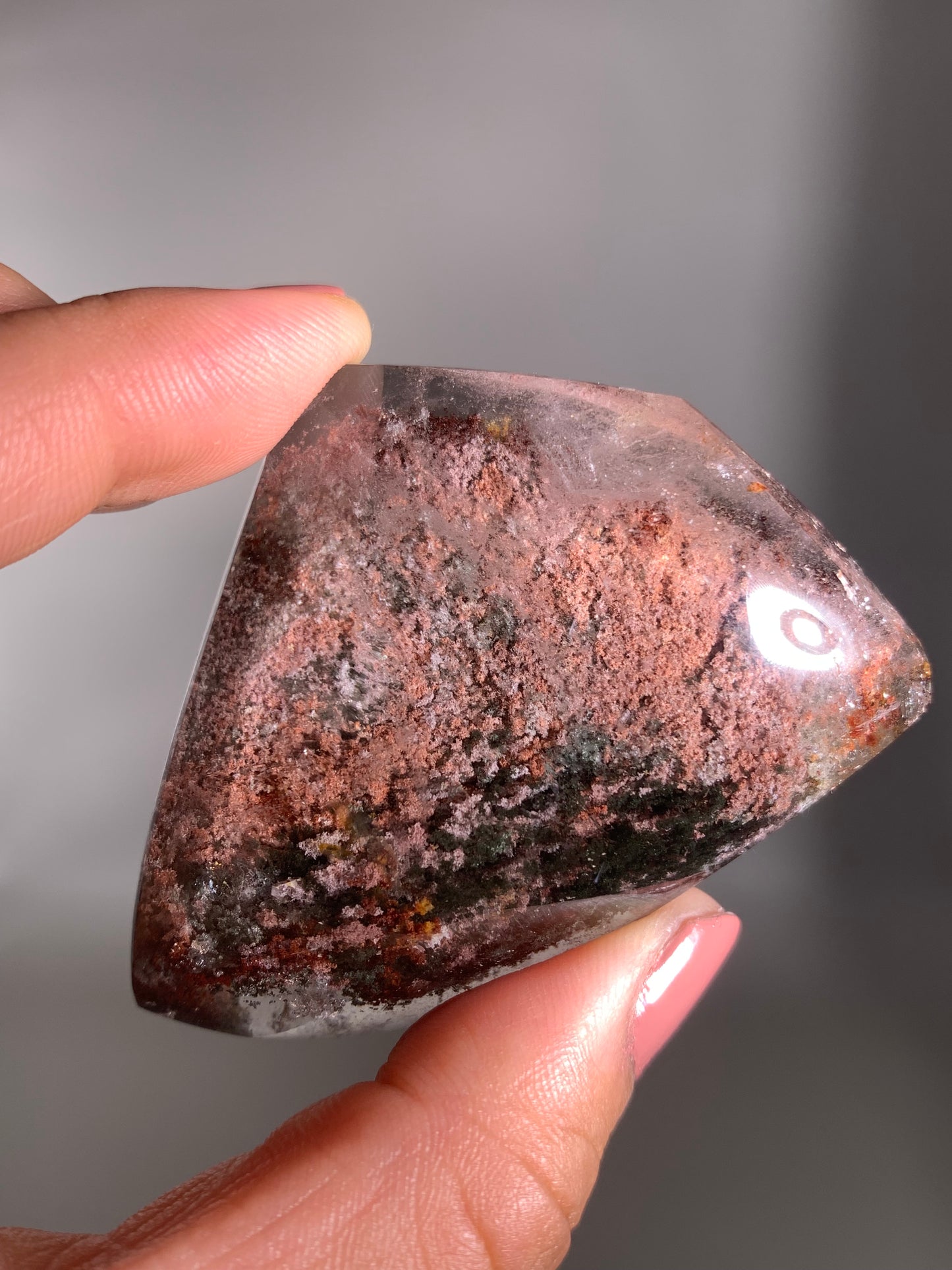 Colorful Garden Quartz Polished Freeform Brazil