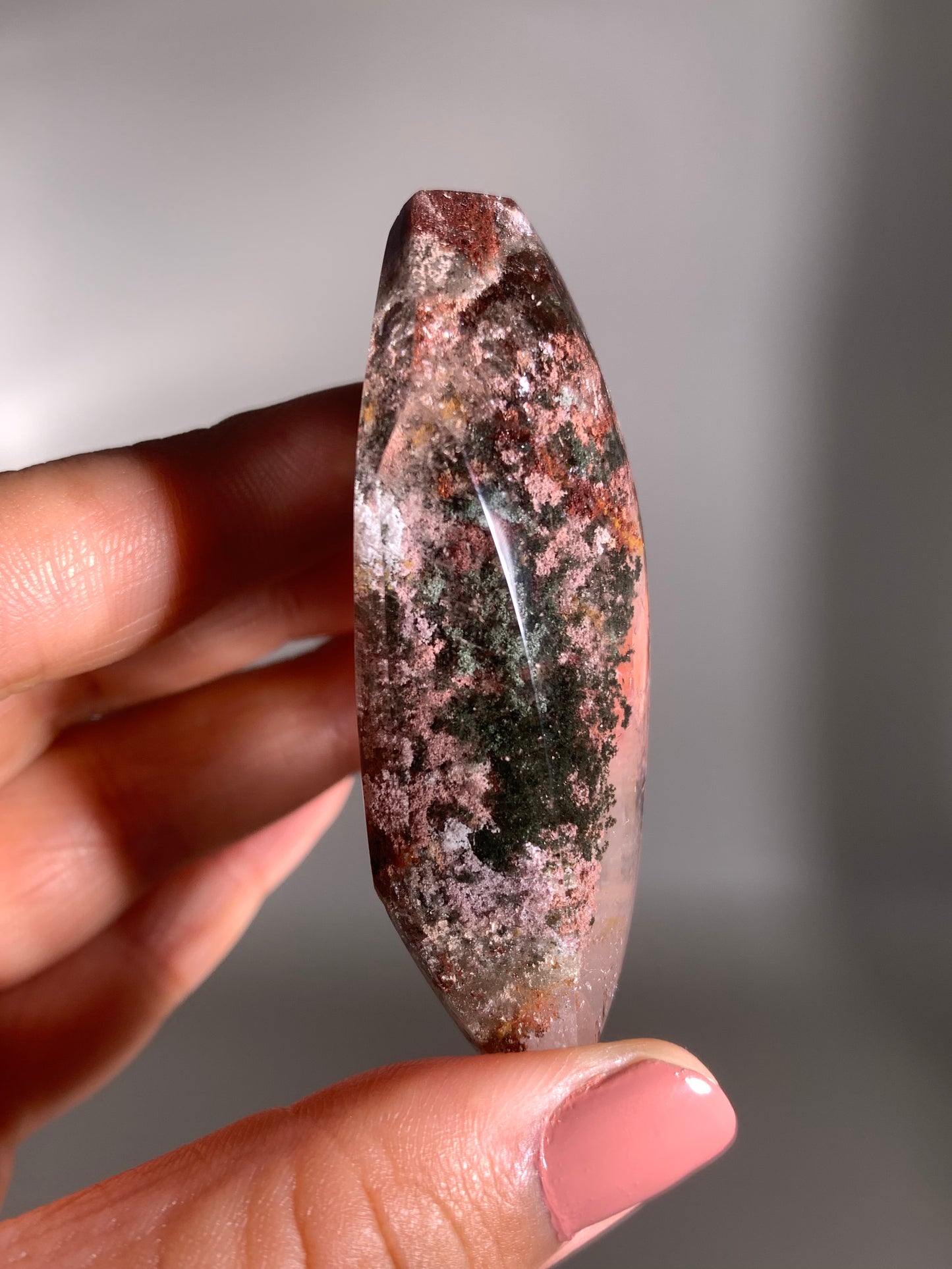 Colorful Garden Quartz Polished Freeform Brazil