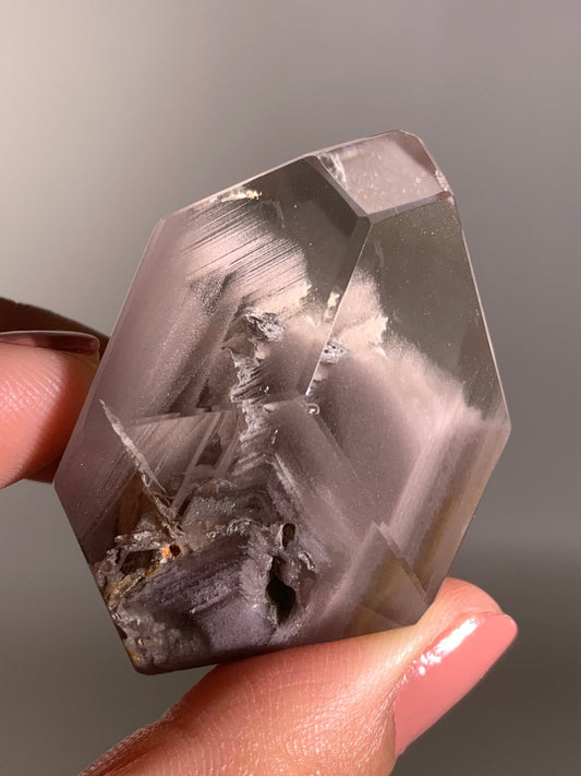 High-Quality Pink Lithium Garden Quartz Polished Freeform Brazil