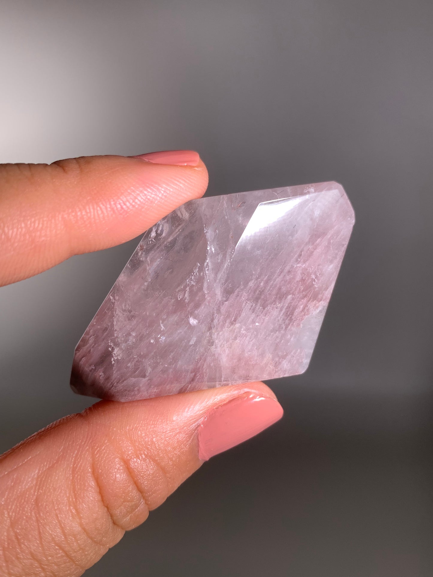 SALE Pink Lithium Garden Quartz Polished Freeform Brazil