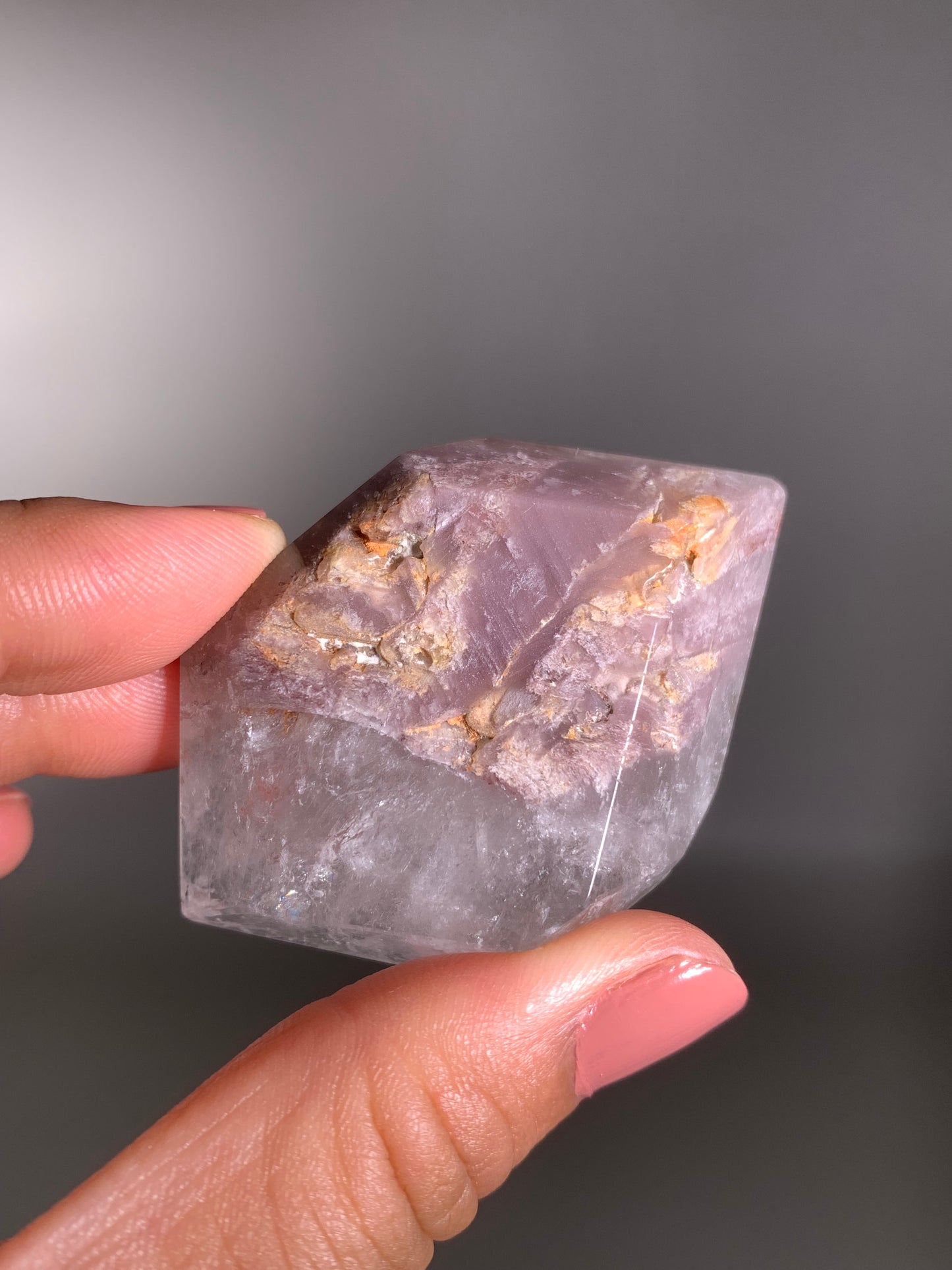 SALE Pink Lithium Garden Quartz Polished Freeform Brazil