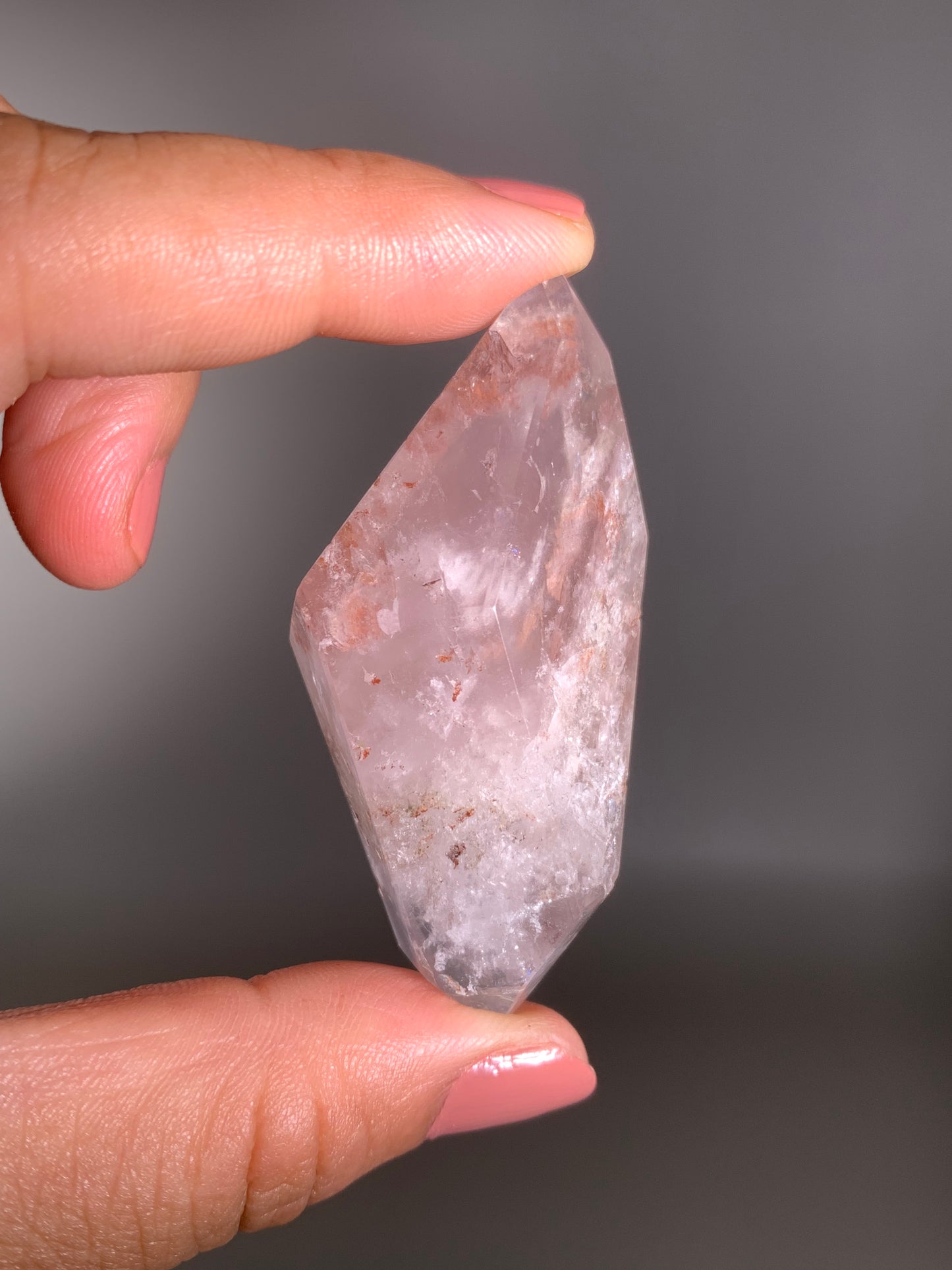 SALE Pink Lithium Garden Quartz Polished Freeform Brazil