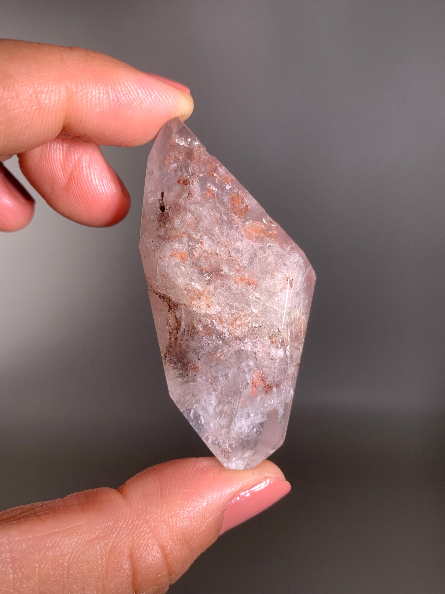 SALE Pink Lithium Garden Quartz Polished Freeform Brazil