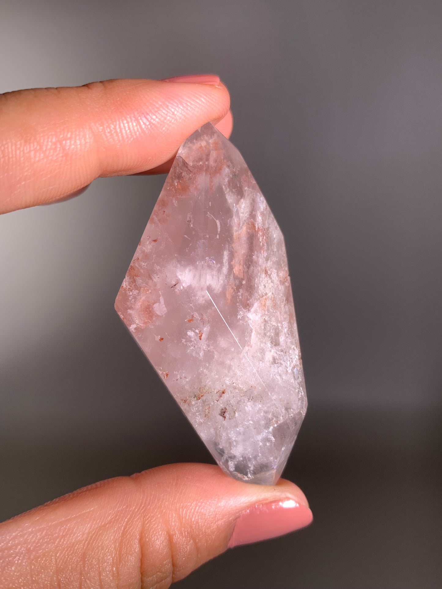 SALE Pink Lithium Garden Quartz Polished Freeform Brazil