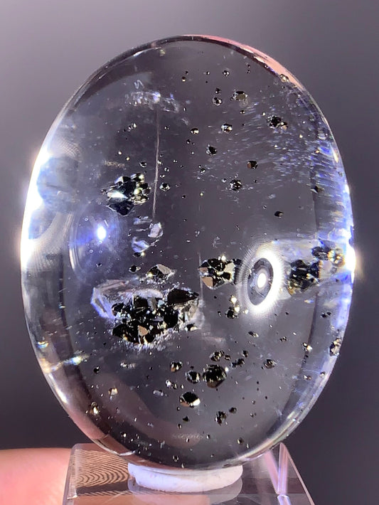 Collector’s Grade Pyrite Included Quartz – Madagascar