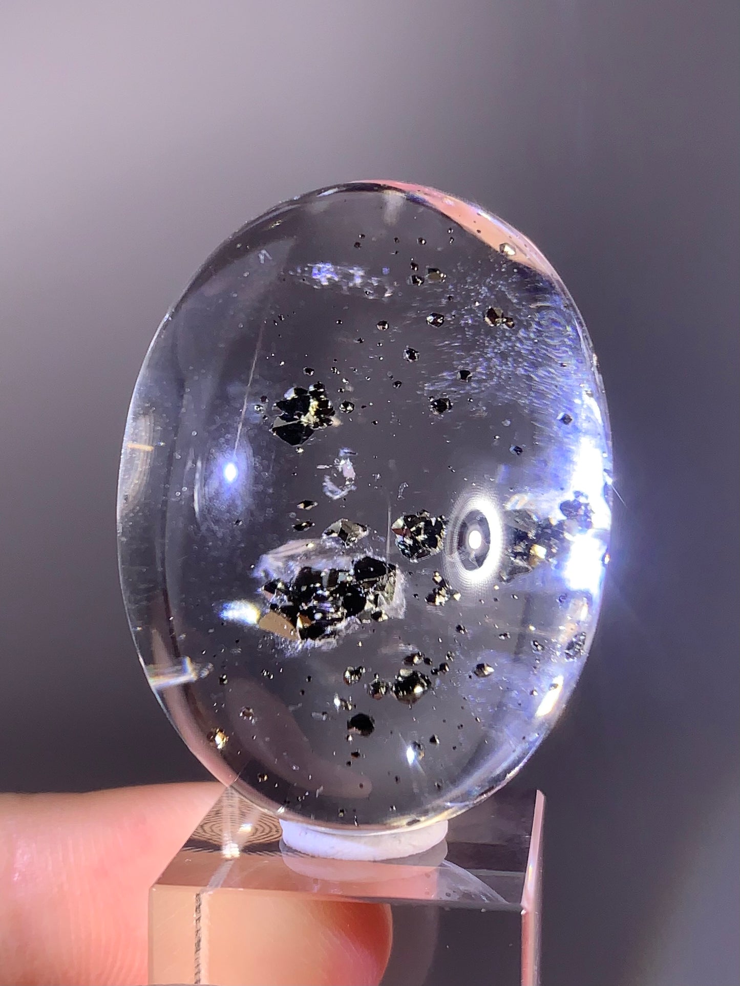 Collector’s Grade Pyrite Included Quartz – Madagascar