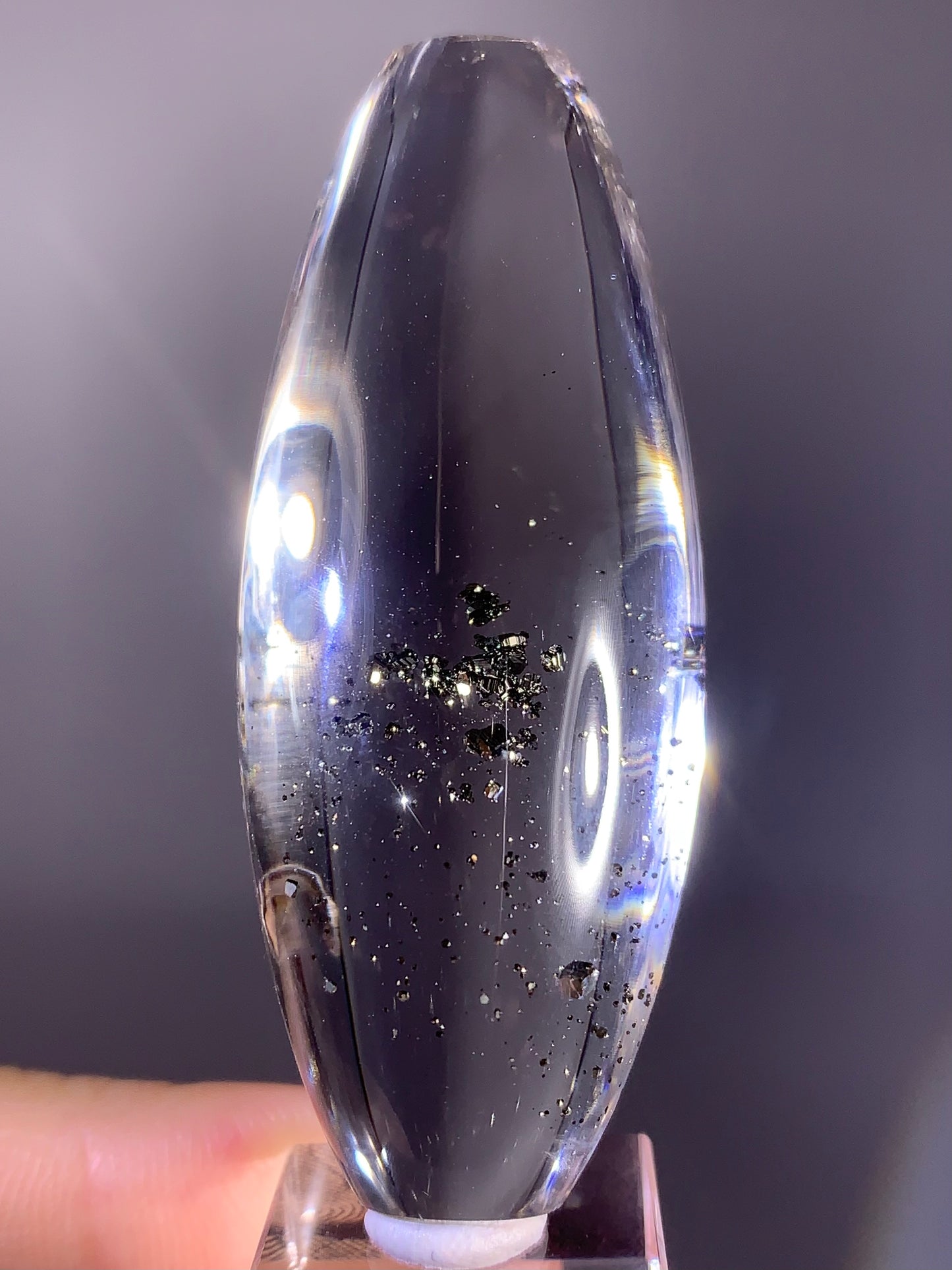 Collector’s Grade Pyrite Included Quartz – Madagascar