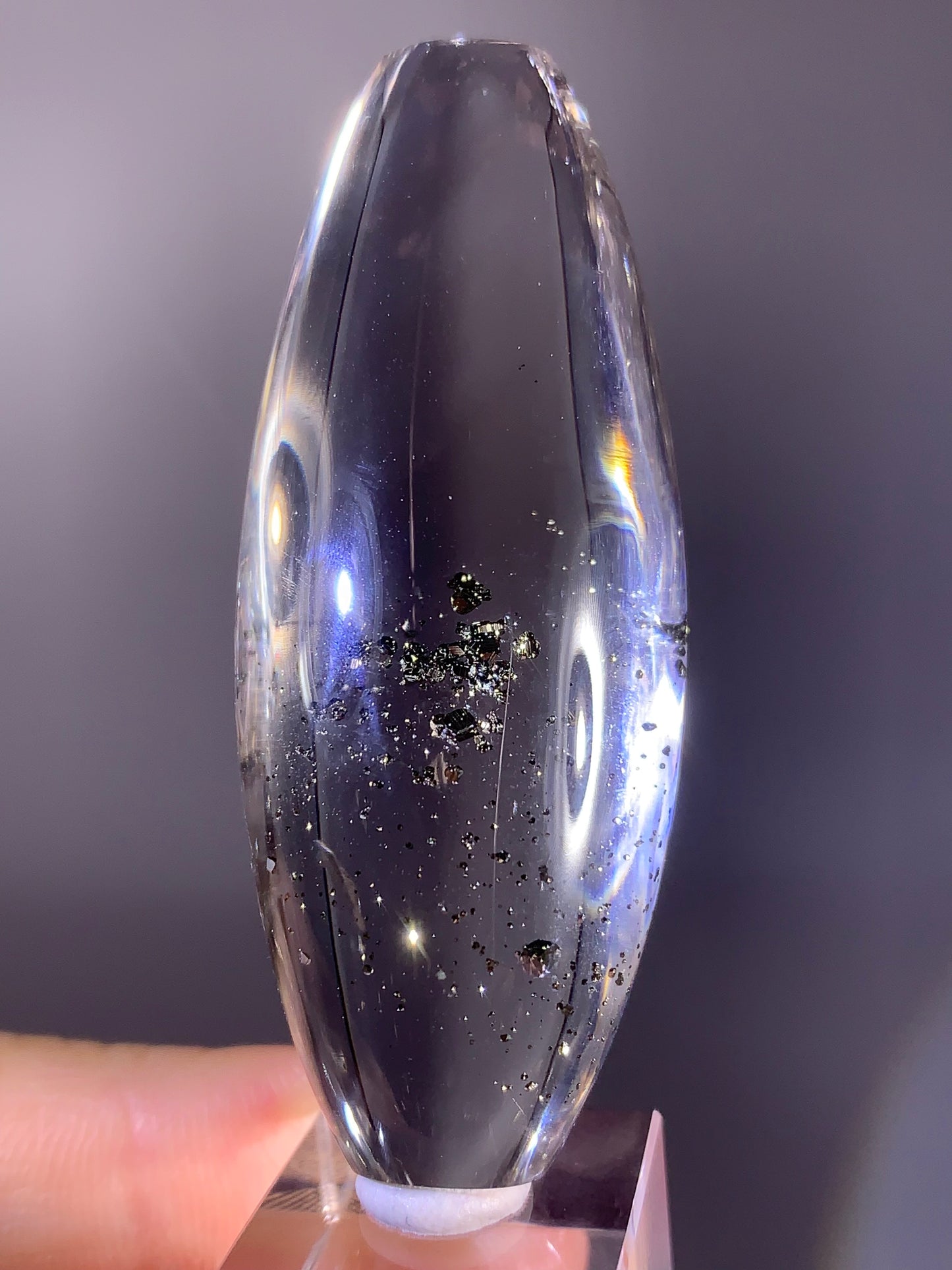 Collector’s Grade Pyrite Included Quartz – Madagascar