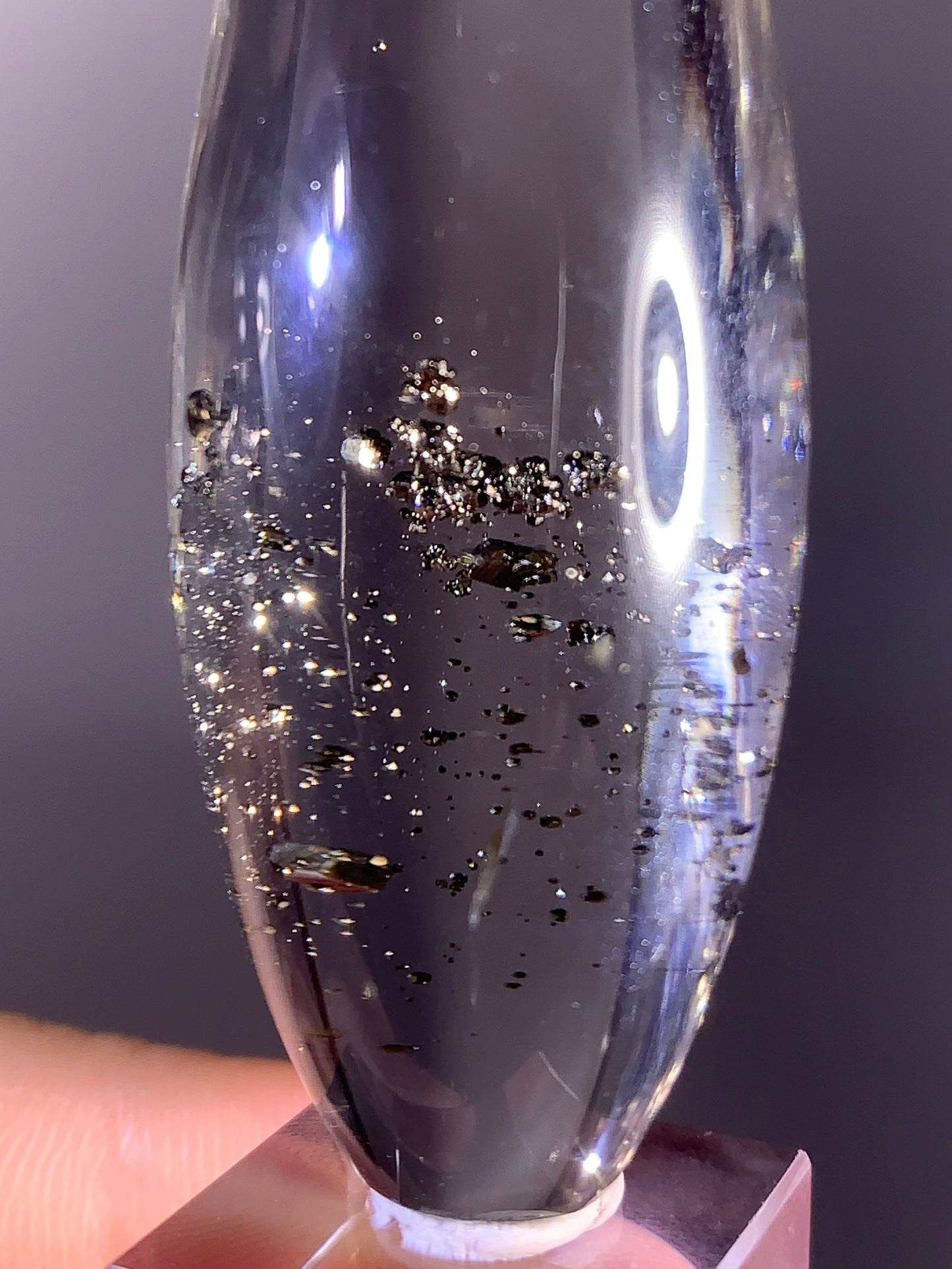 Collector’s Grade Pyrite Included Quartz – Madagascar