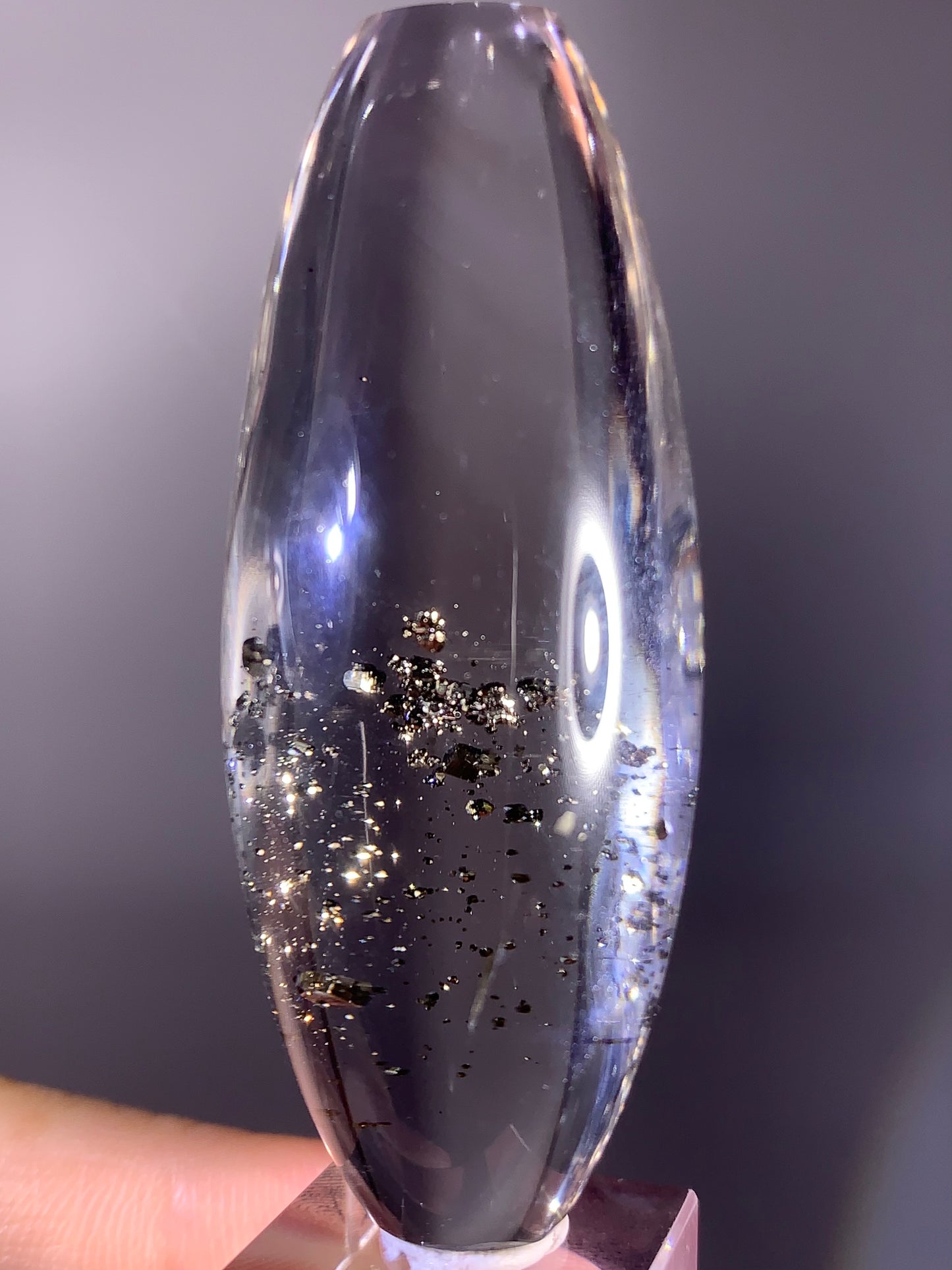 Collector’s Grade Pyrite Included Quartz – Madagascar