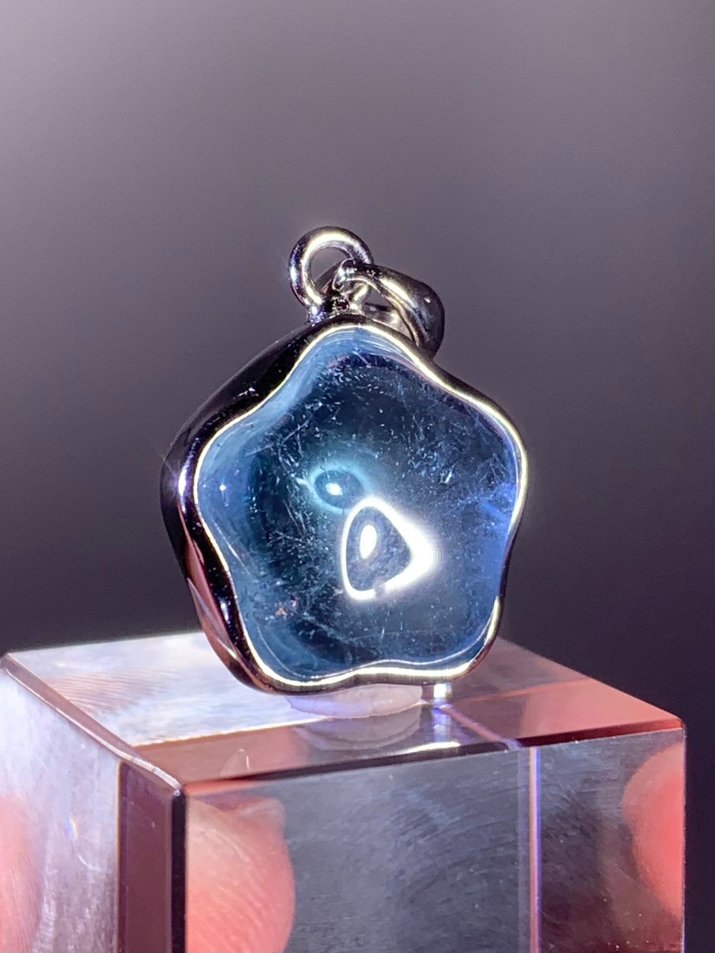 Star Shape Topaz Pendant in S925 Sterling Silver – Brazil
