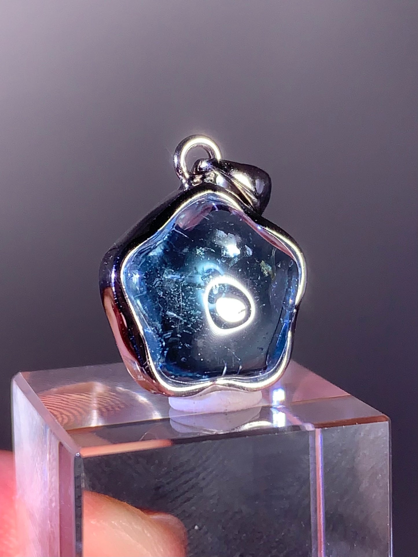 Star Shape Topaz Pendant in S925 Sterling Silver – Brazil