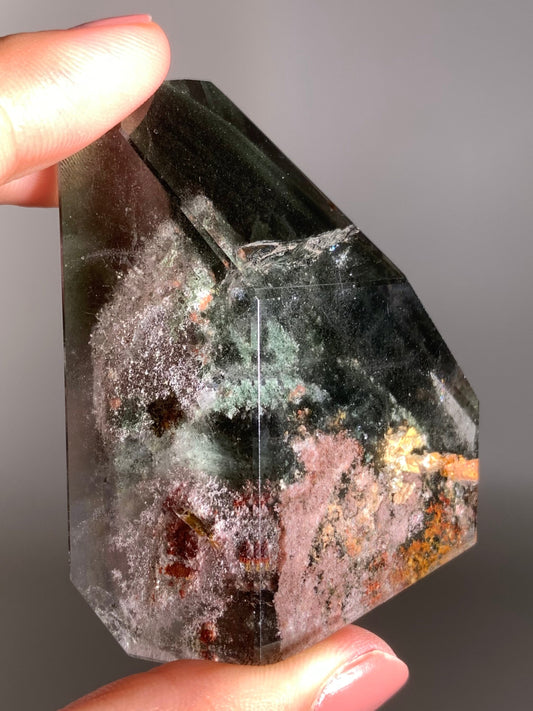 Scenic Garden Quartz Polished Freeform Zambia