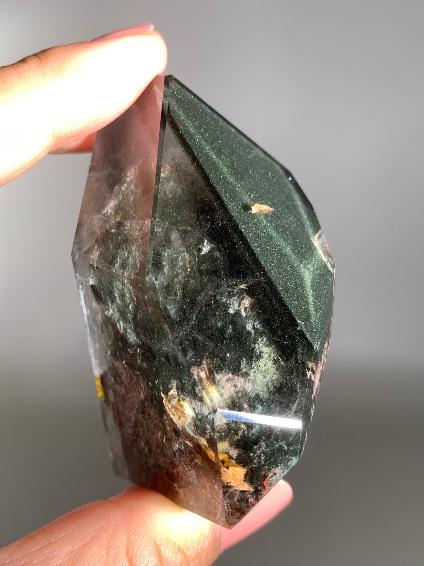 Scenic Garden Quartz Polished Freeform Zambia