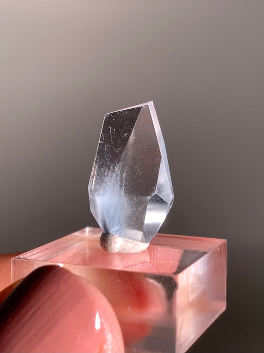 Blue Amphibole Quartz Polished Freeform