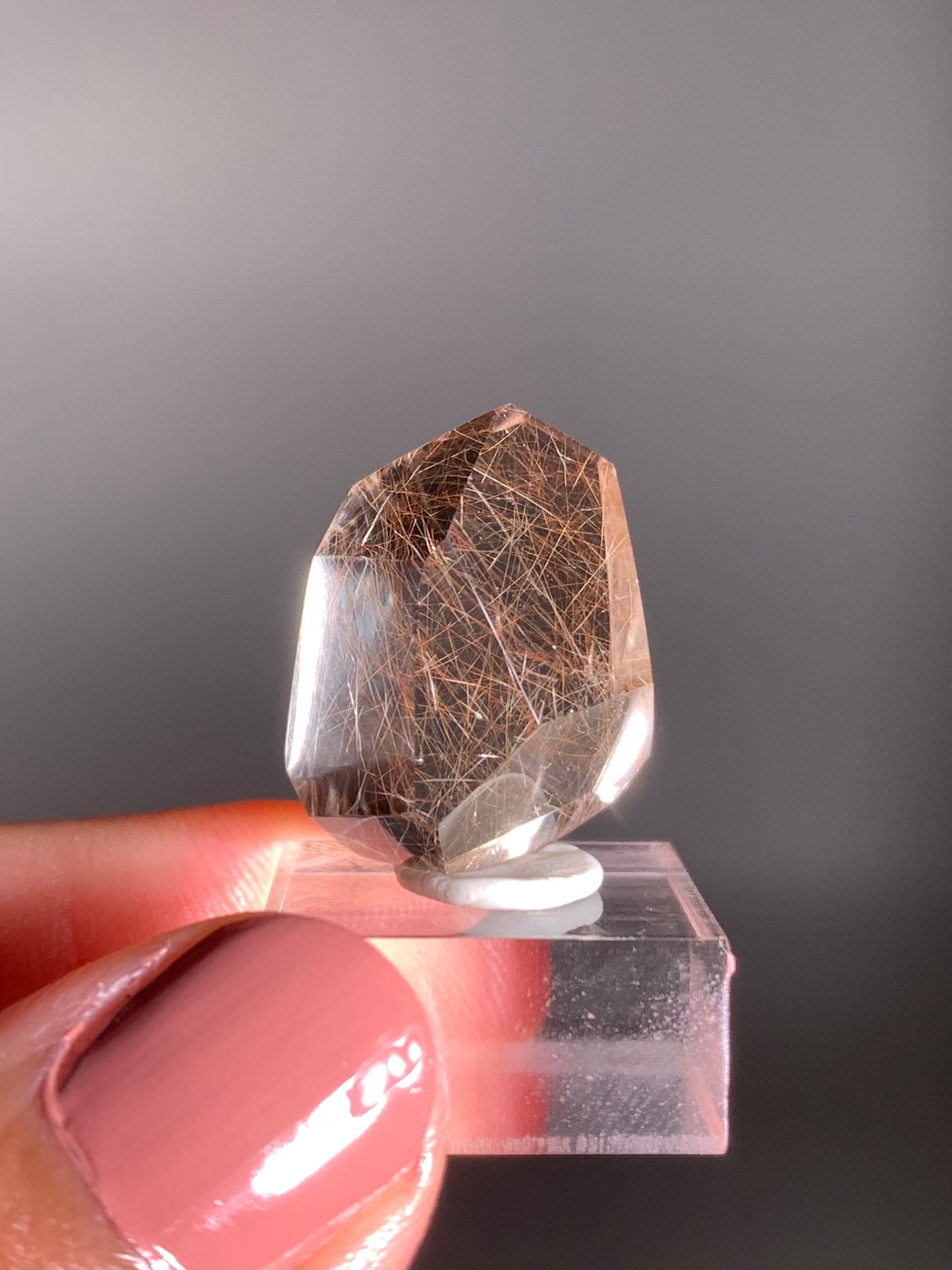 Gold Rutile Quartz Polished Mini Freeform