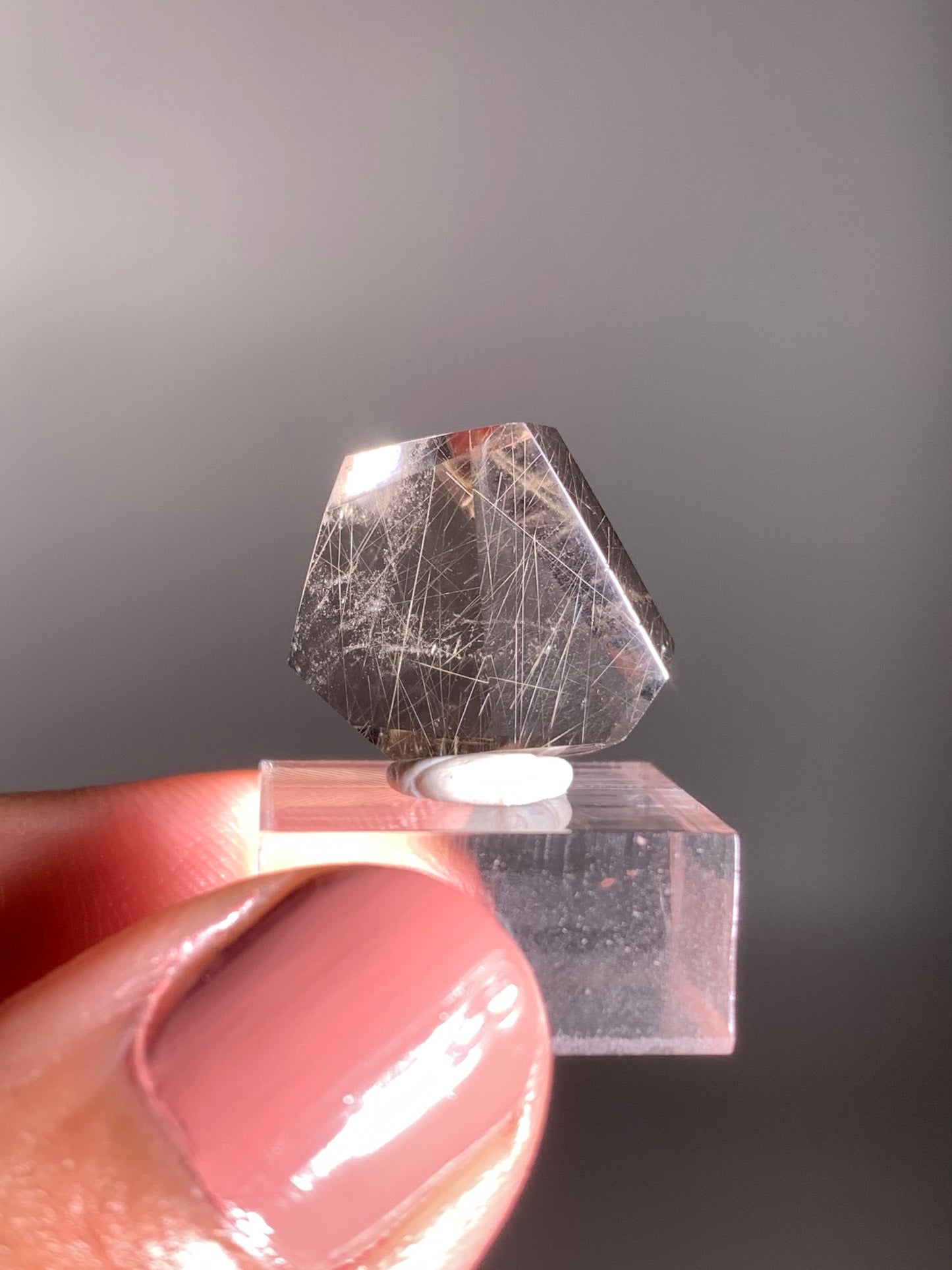 Gold Rutile Quartz Polished Mini Freeform