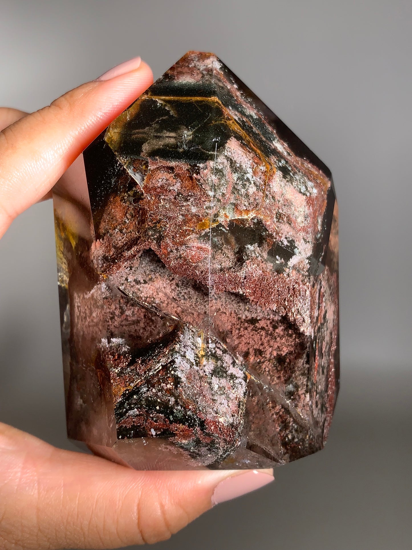 Statement Piece Large Pink Garden Quartz Freeform Zambia