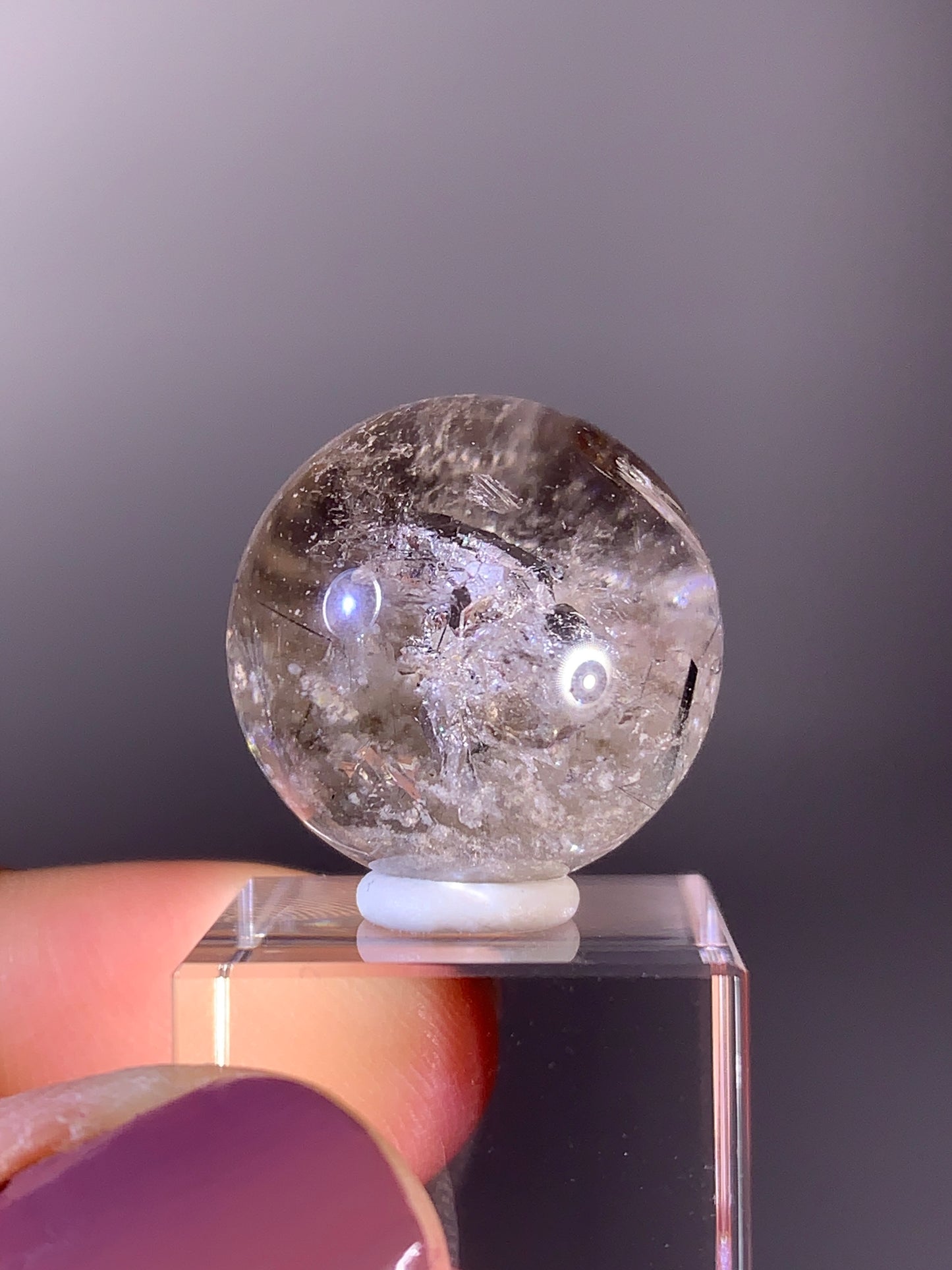 High-Quality Cream Garden Quartz with Inner Quartz Cluster from Brazil | Included Quartz (Manifestation)