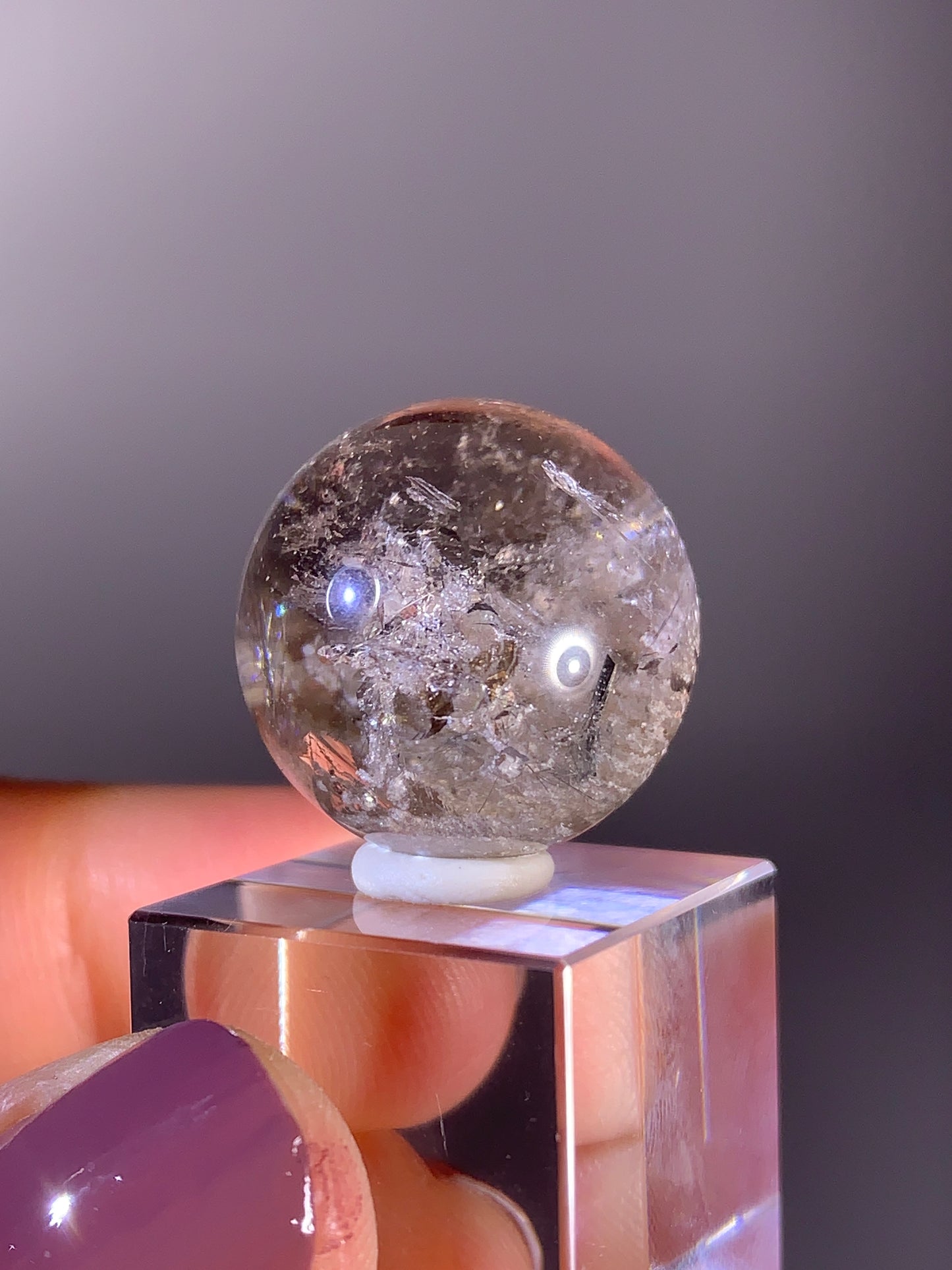 High-Quality Cream Garden Quartz with Inner Quartz Cluster from Brazil | Included Quartz (Manifestation)